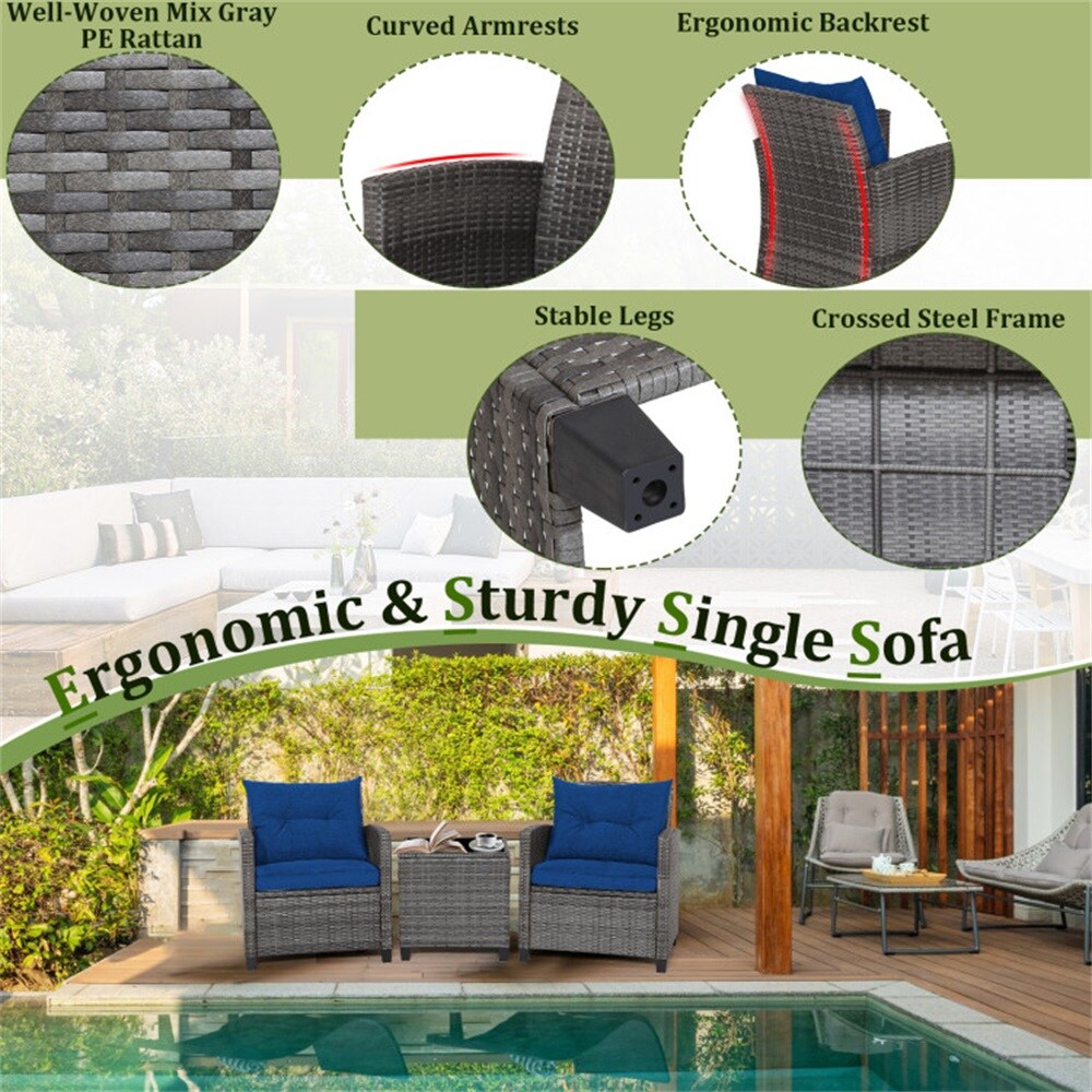 Dimakai DK-HW68639NY Patio-Conversation-Sets - View #6
