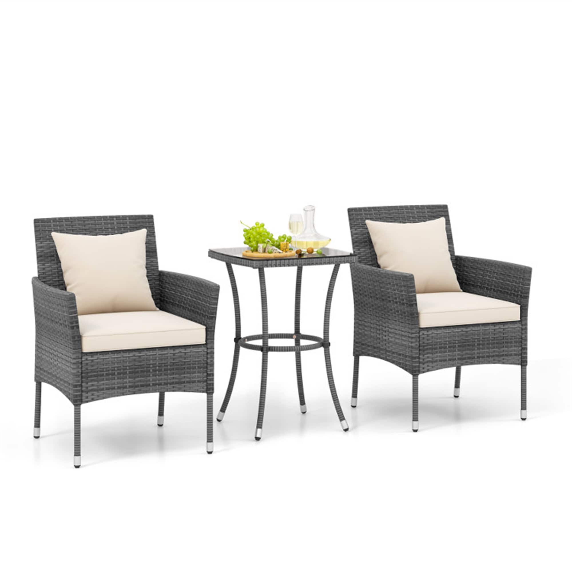 BABOOM BOM-70957WH-OR Patio-Conversation-Sets - View #5