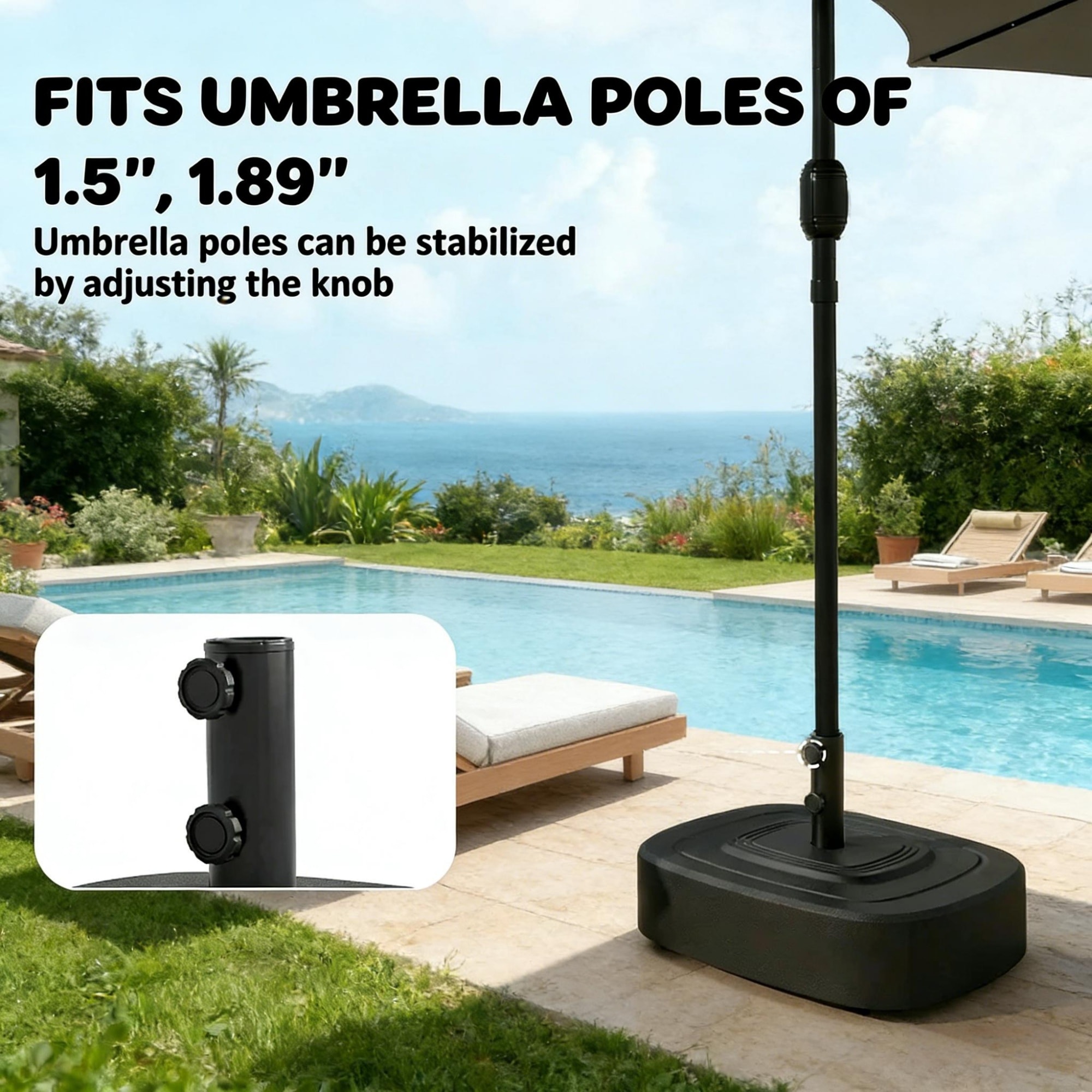 Wooakway FXLS0607-605A83 Umbrella-Bases - View #8
