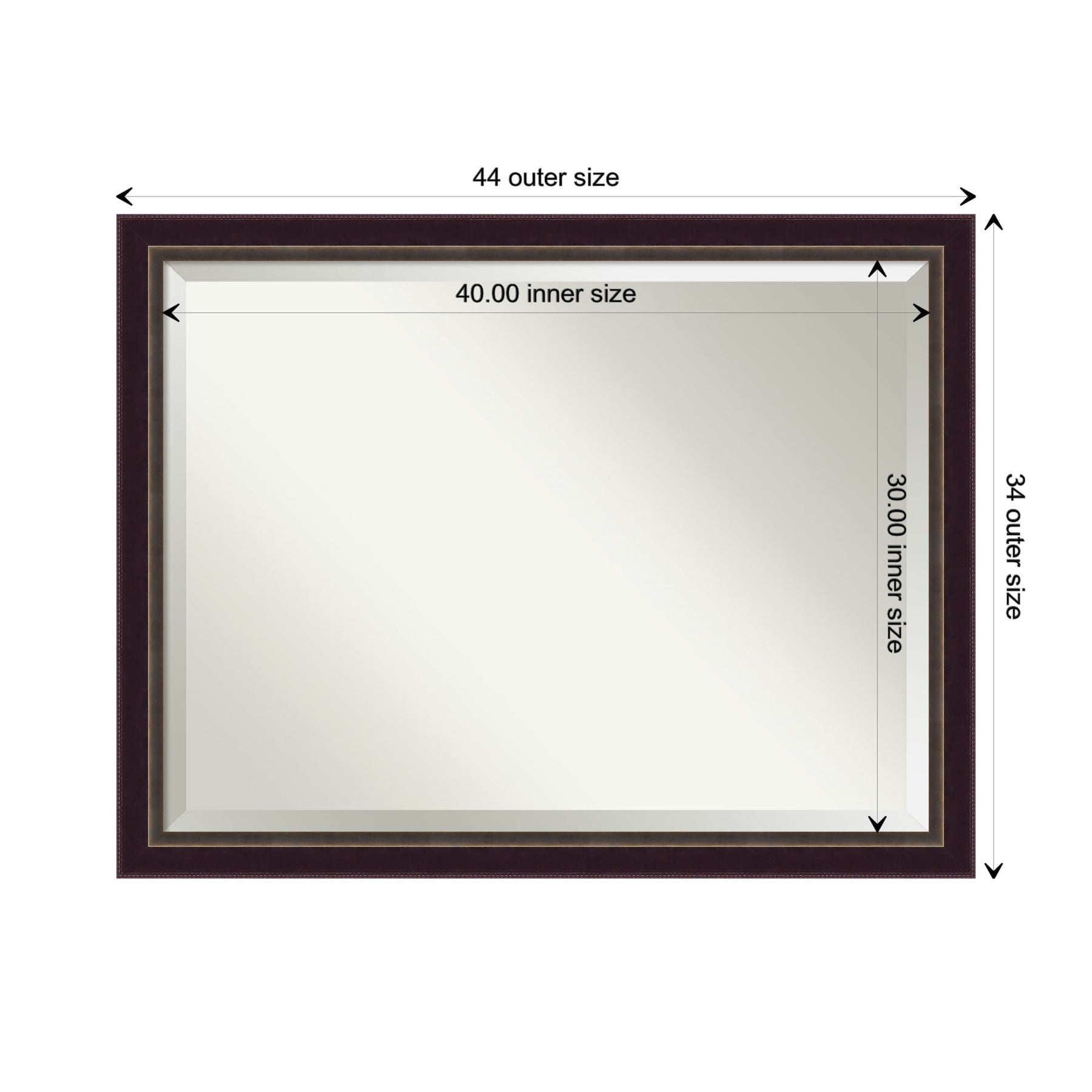 Amanti Art DSW3940057 Framed-Bath-Mirrors - View #5