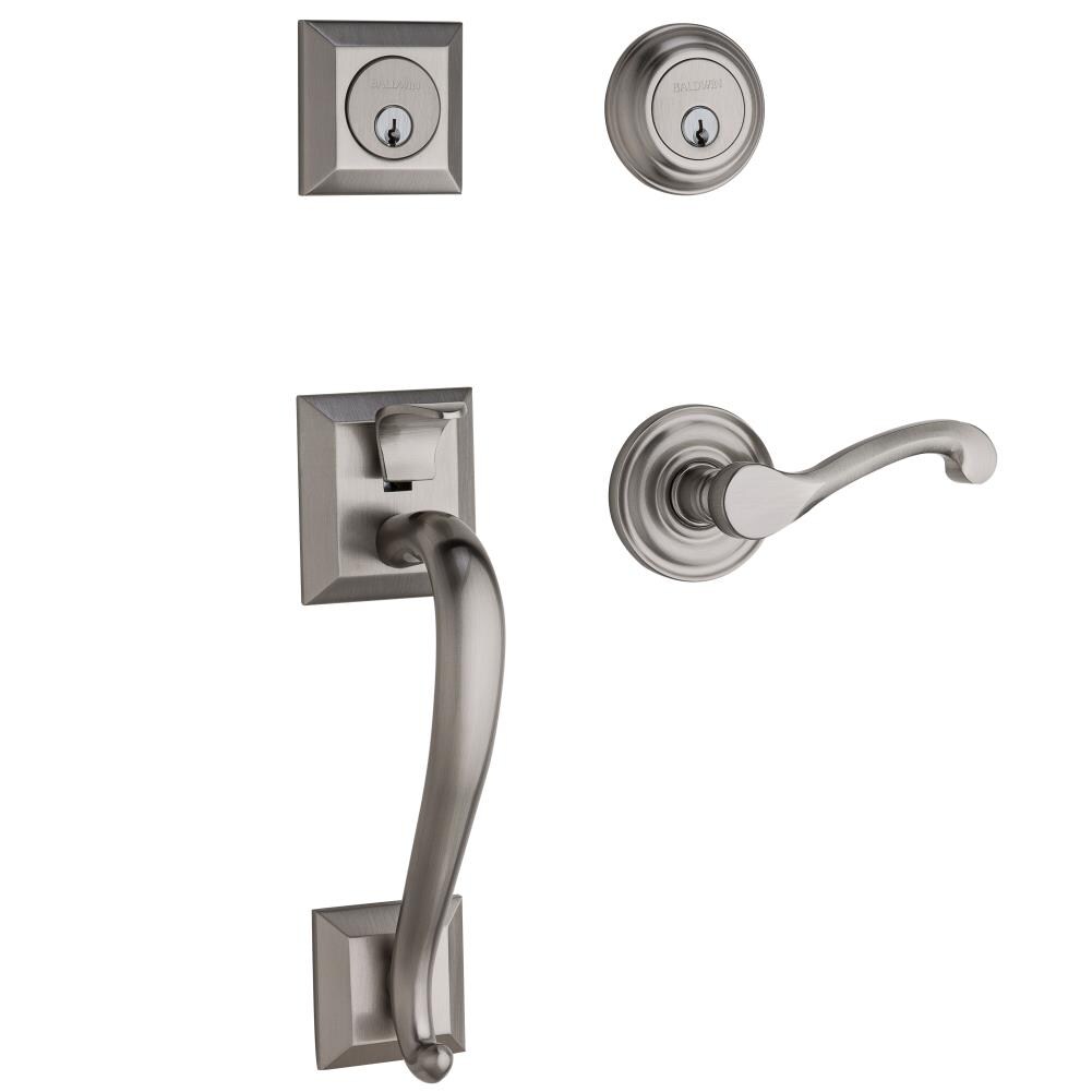 Schlage Addison Satin Nickel Single-Cylinder Deadbolt Keyed Entry