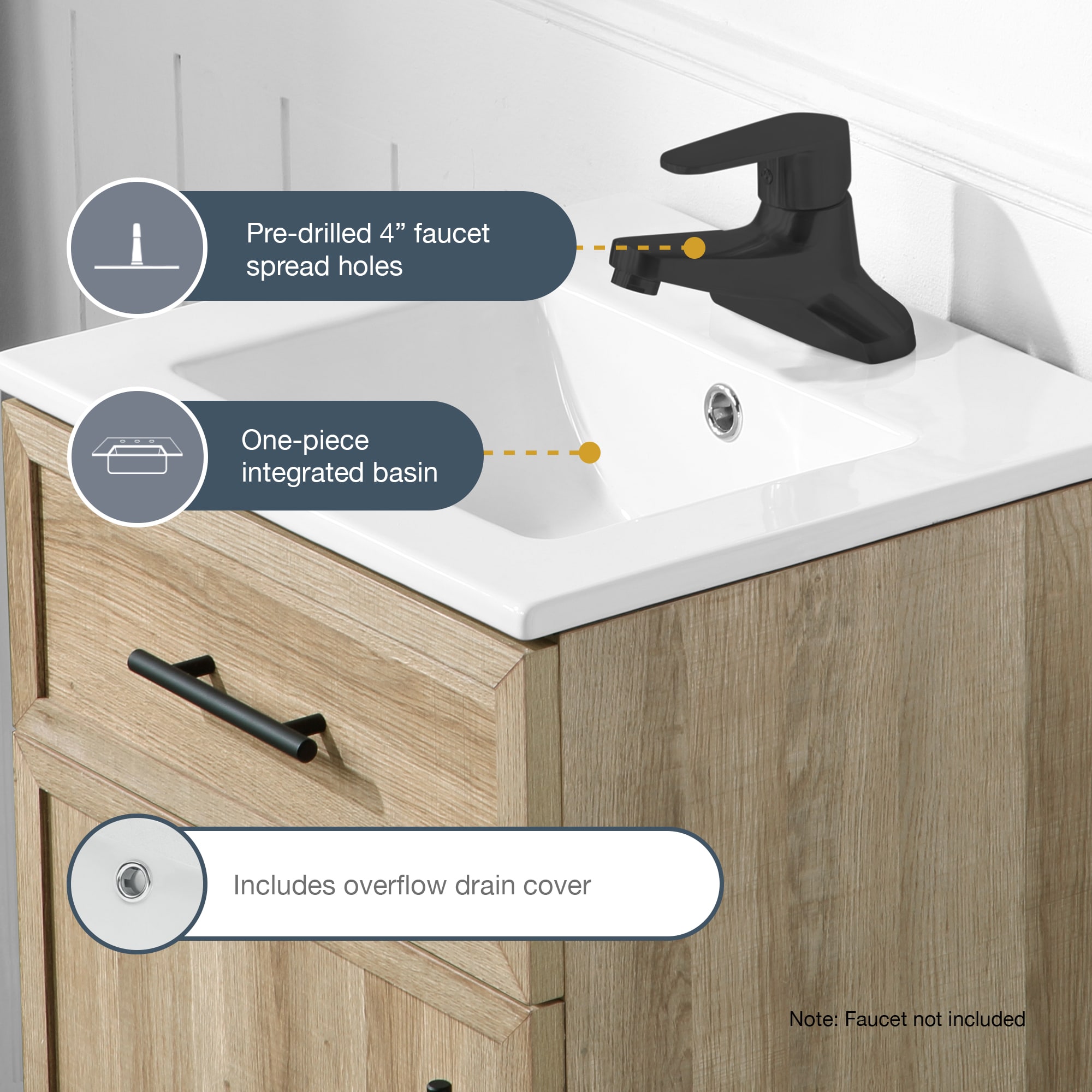 Style Selections DOLTON 18NO Bath-Vanity-Combo - View #6