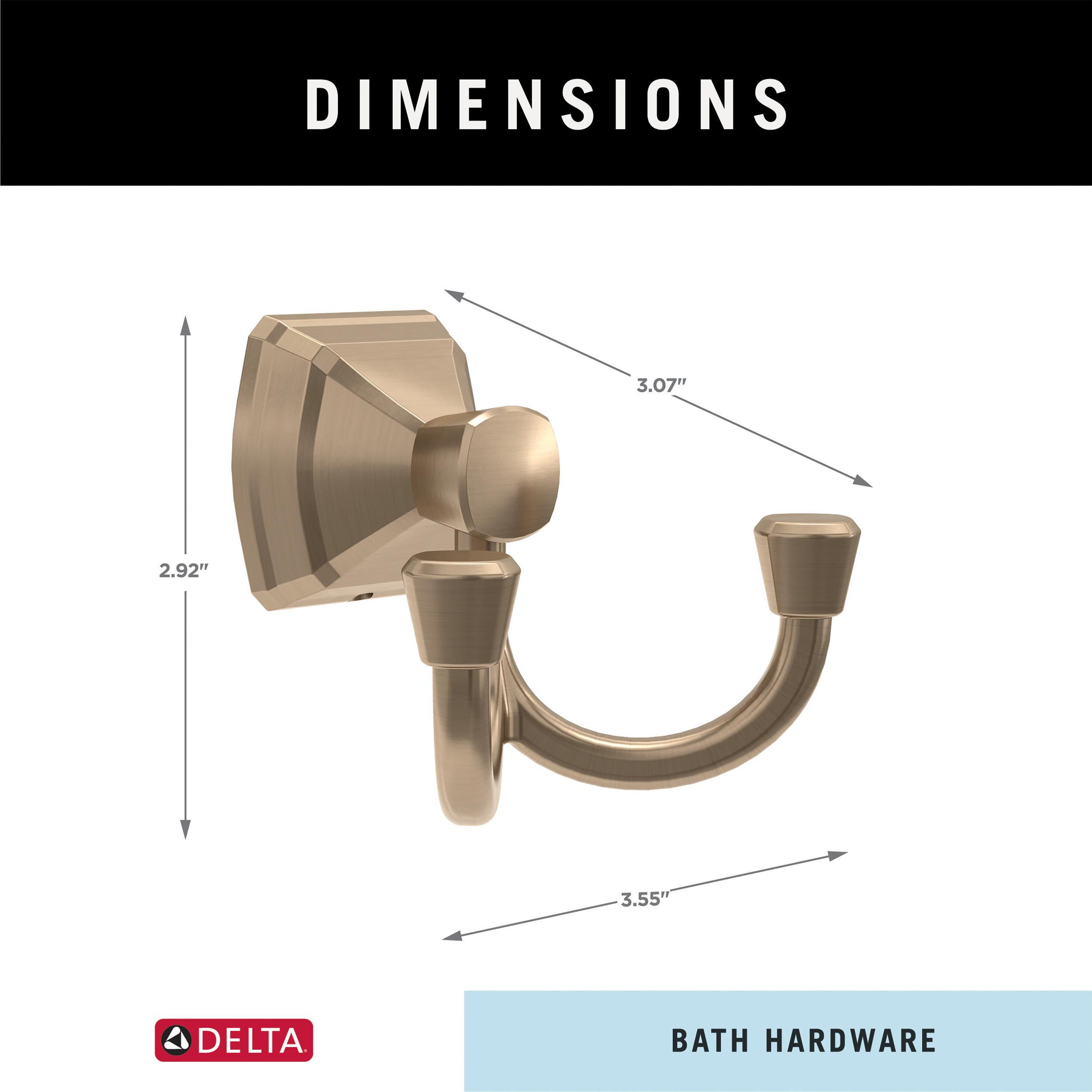 Delta KNX35-CZ Robe-Hooks - View #8