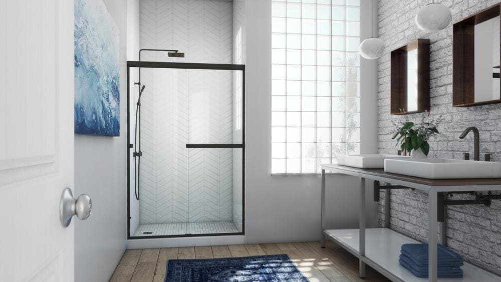 Arizona Shower Door LESE48X703AOBCL Shower-Doors - View #2