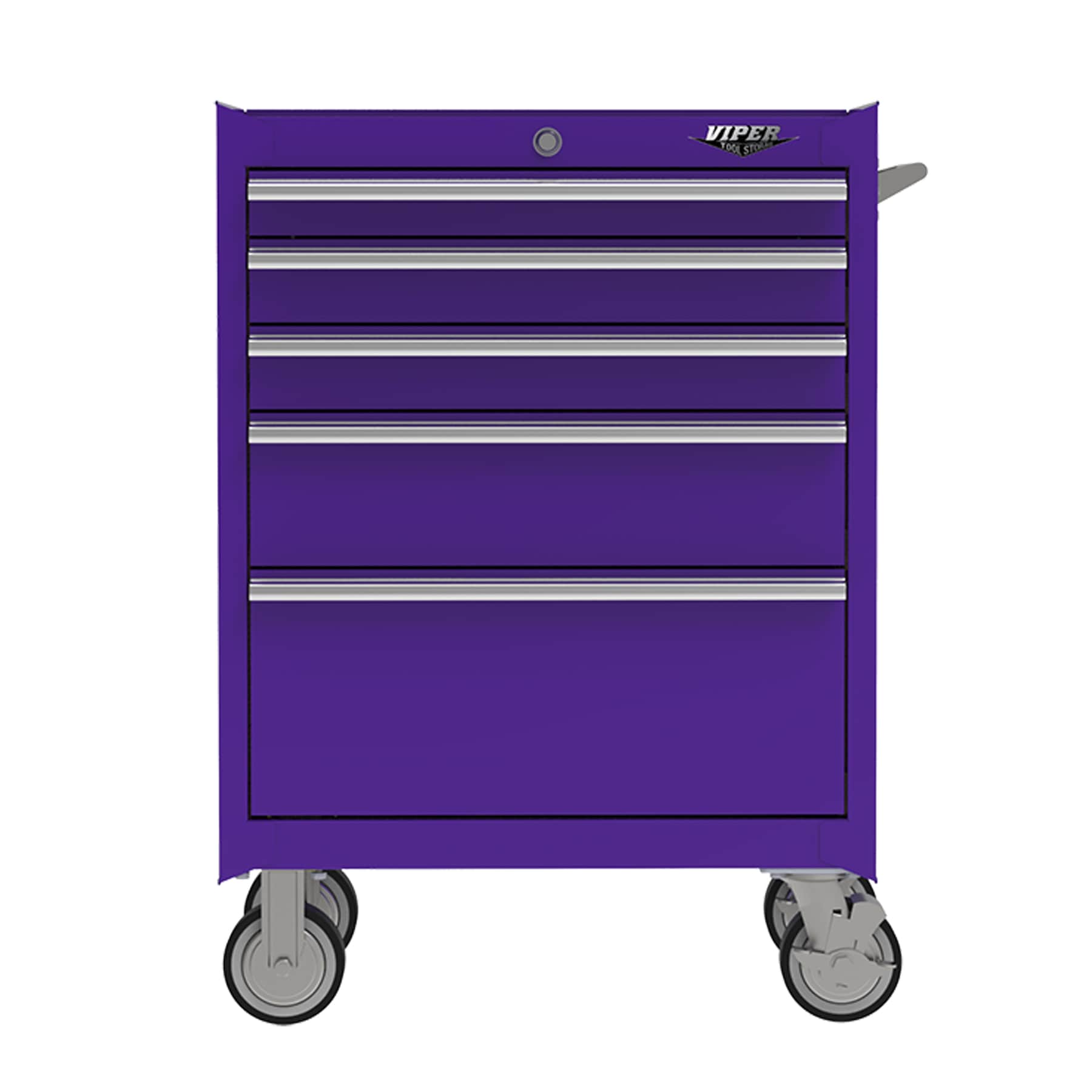 Viper Tool Storage 26.62-in W x 37.5-in H 5-Drawer Steel Rolling Tool  Cabinet (Purple) in the Bottom Tool Cabinets department at