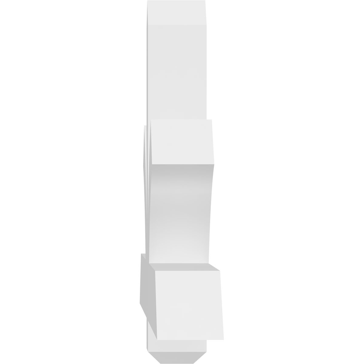 Ekena Millwork GBP048X22X0404RED00 Exterior-Brackets-Braces - View #3