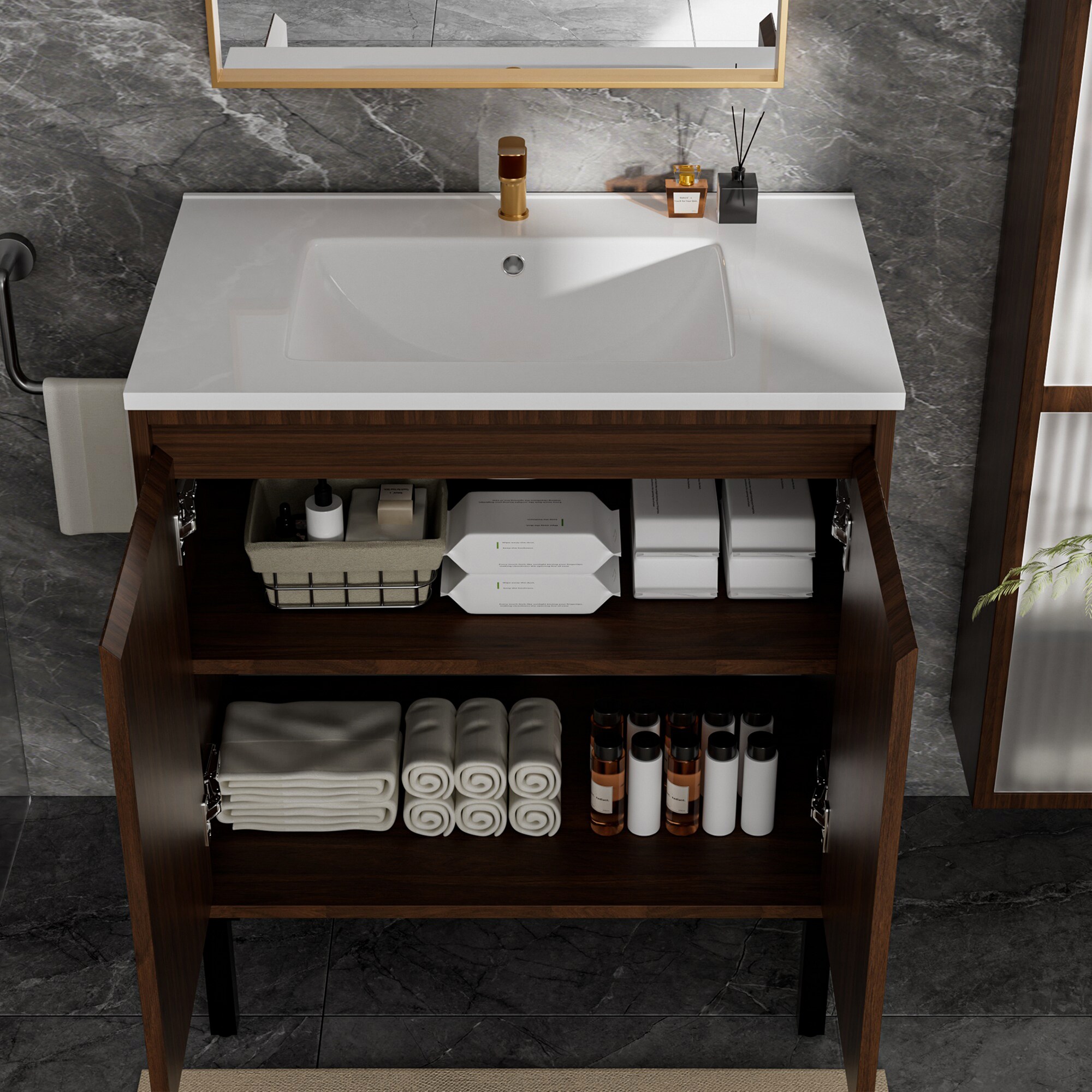 Tinyhomie LW-WEM-2712 Bath-Vanity-Combo - View #3