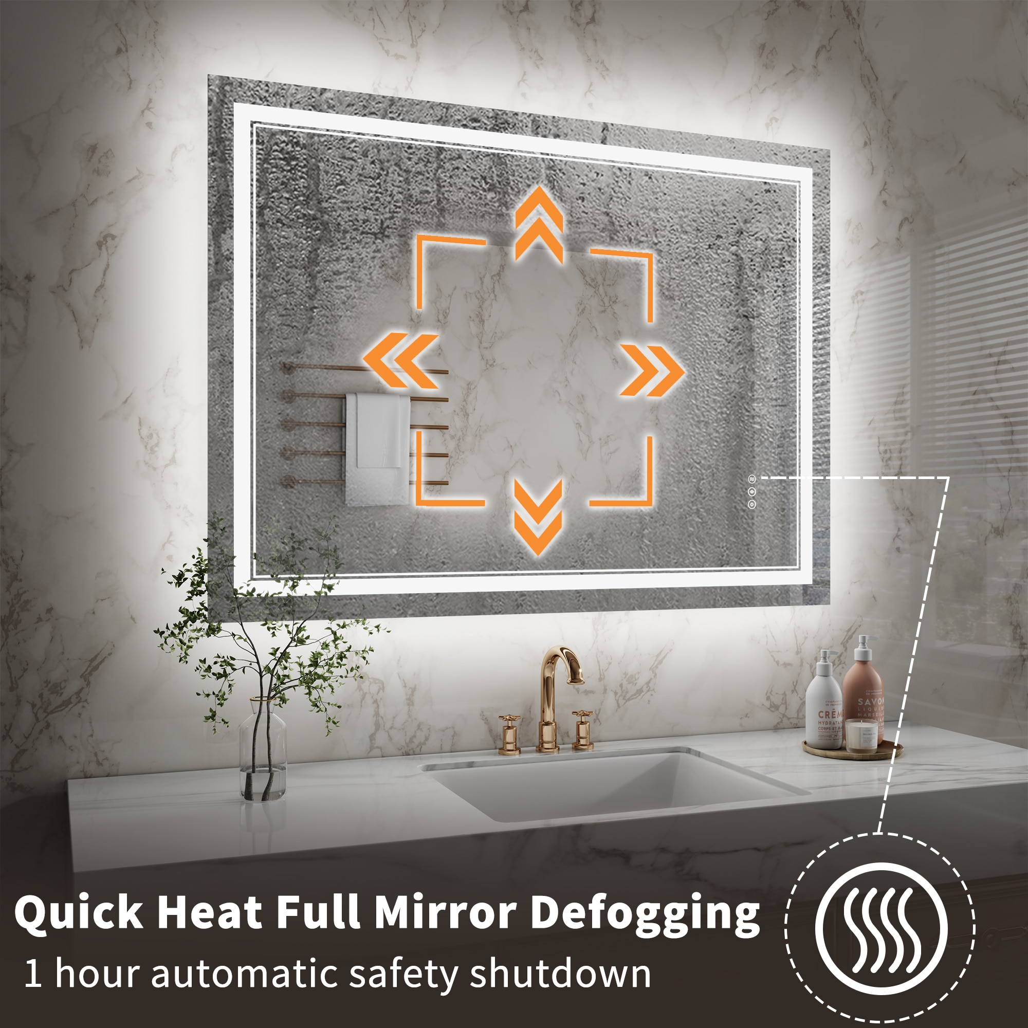 ExBrite TFBM3648 Framed-Bath-Mirrors - View #9