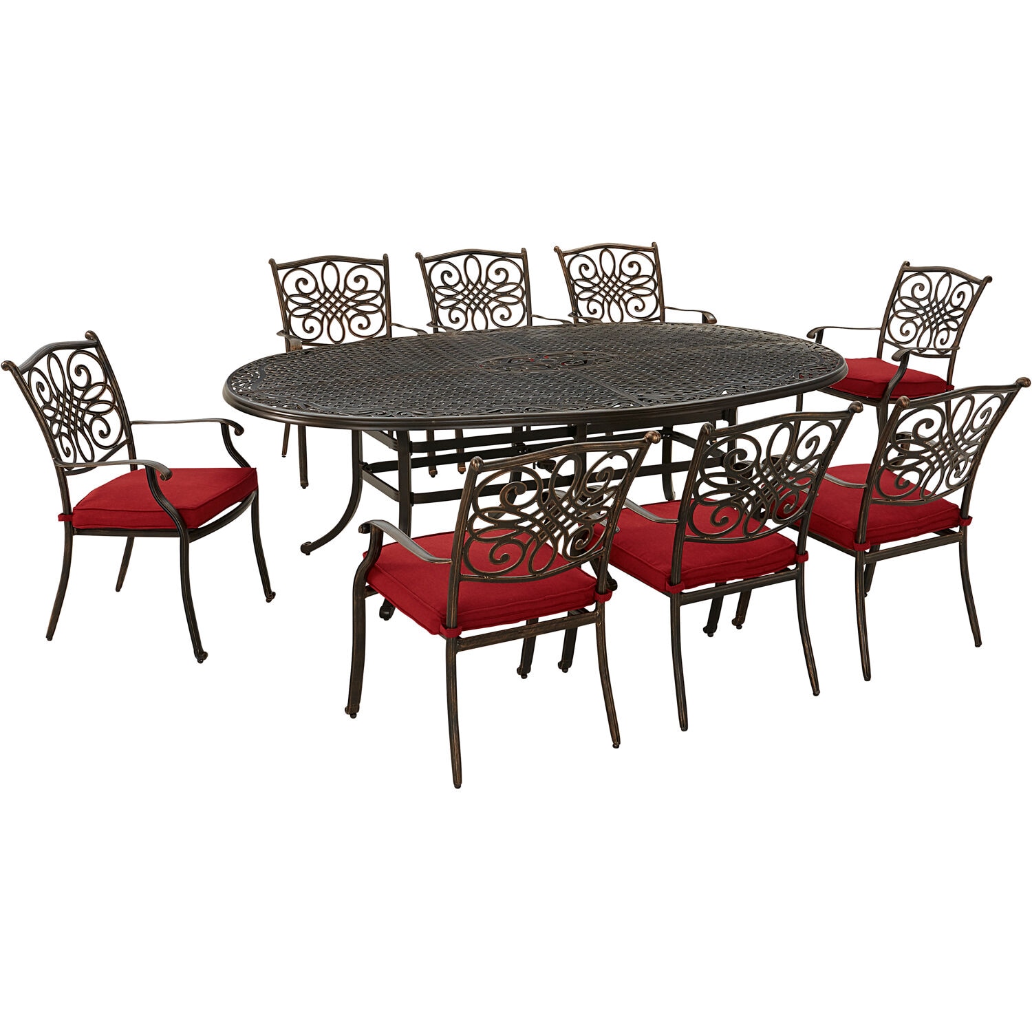 Hanover 9 piece online dining set