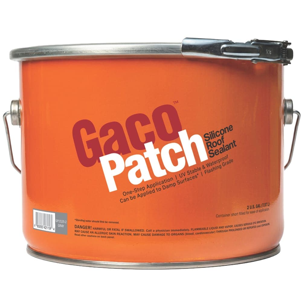 Gaco  GP15252 Patch Gray 2 Gallon Durable and Reliable Coating