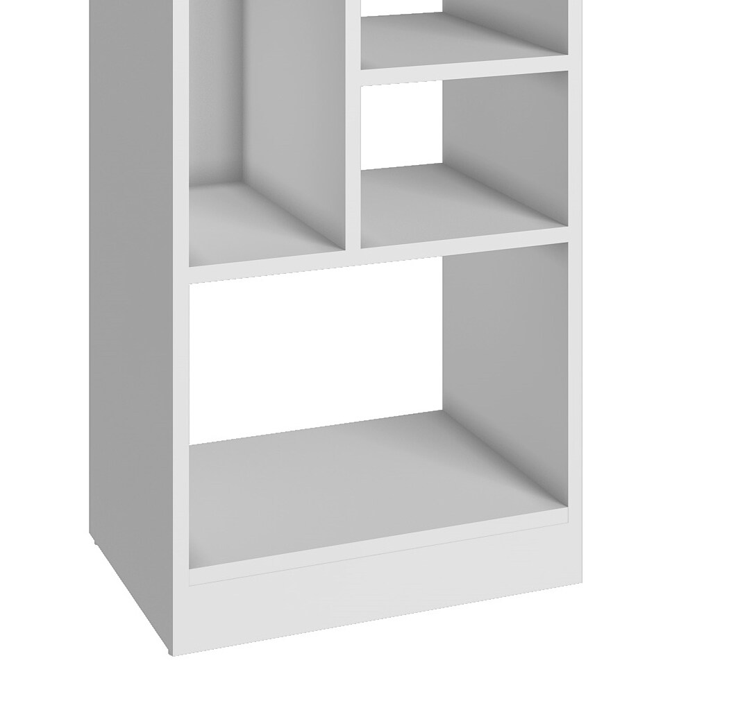 Style Selections White 3-Shelf Bookcase (24.8-in W x 31.65-in H x