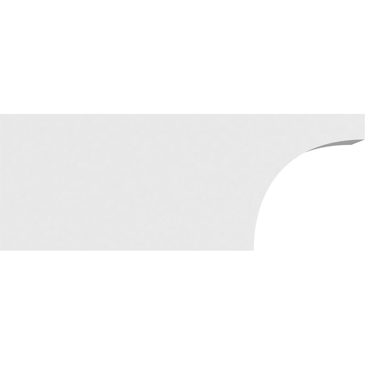Ekena Millwork RFTP04X06X16HUN Exterior-Brackets-Braces - View #3