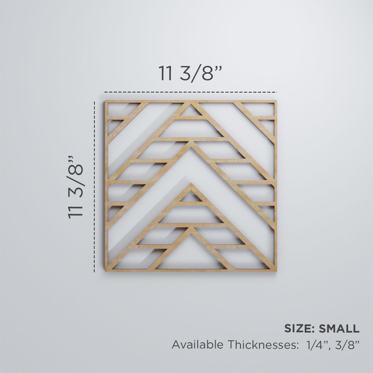 Ekena Millwork WALW12X12X0375GCTCH Wall-Panels - View #3