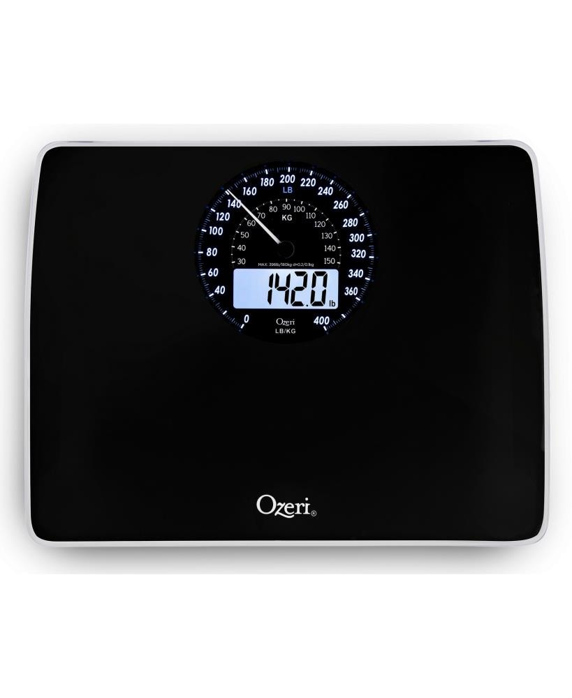 Bathroom Weight Scale Analog Body Weight Scale 400lbs, Teal Blue