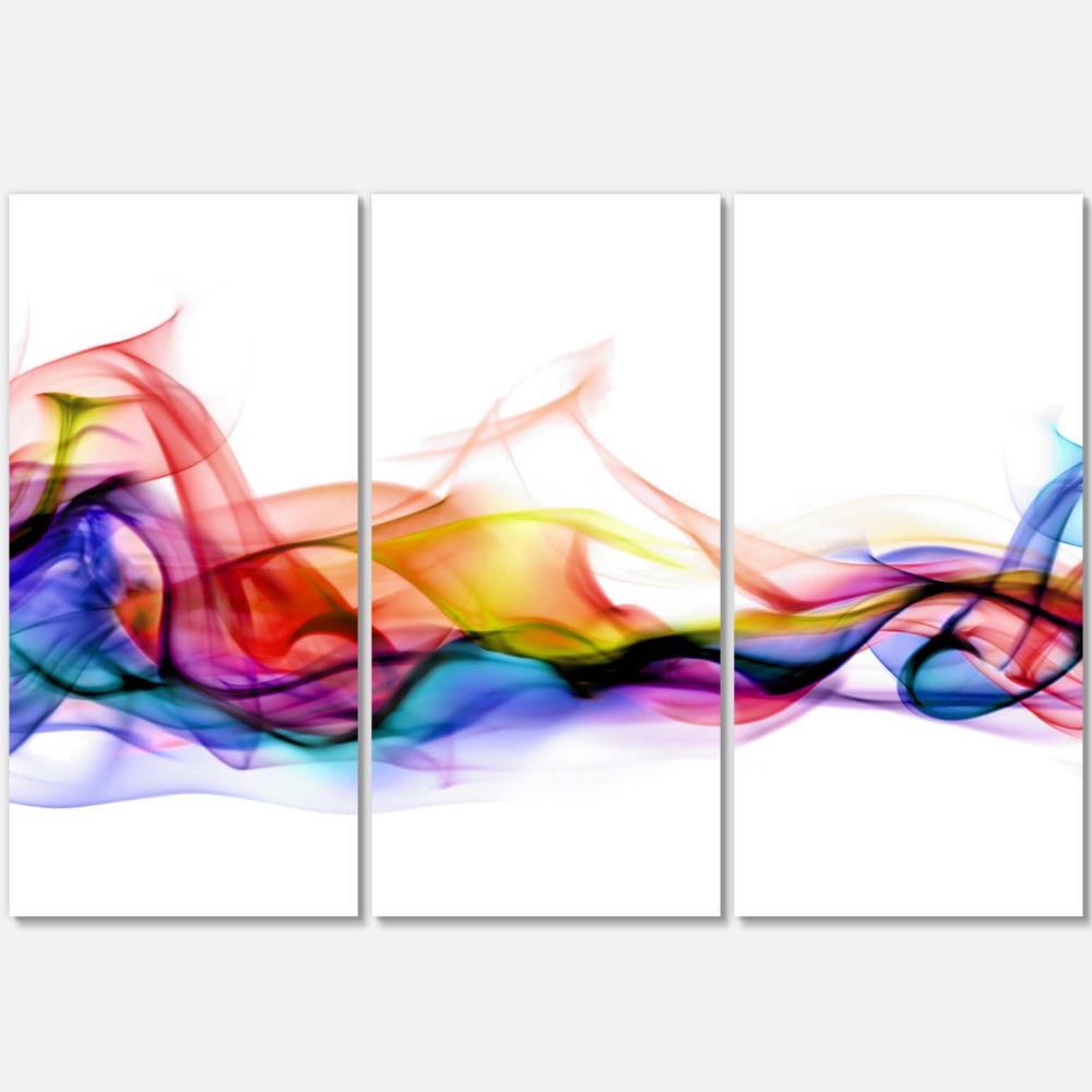 Designart PT6758-3P 28-Inches H x 36-Inches W Modern Canvas Print