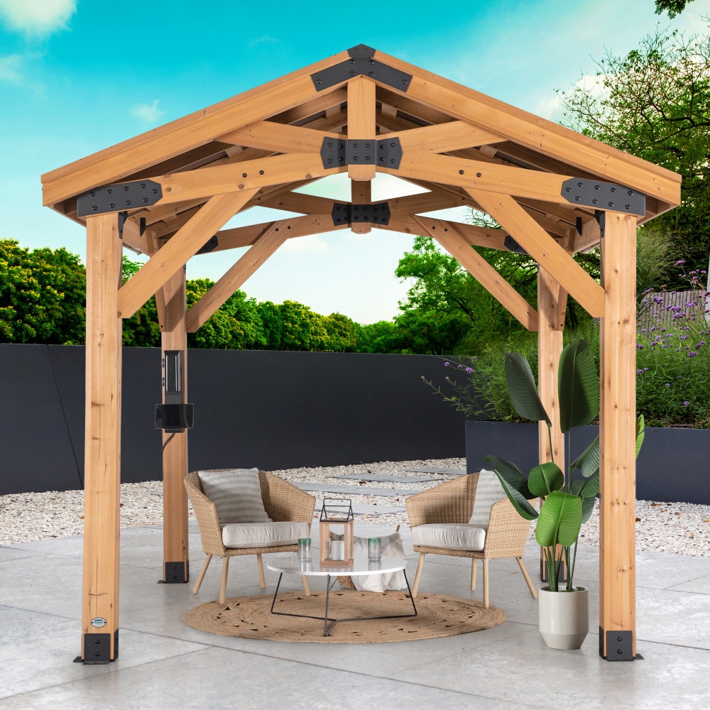 Backyard Discovery 2206069COM Wood-Resin-Gazebos - View #10