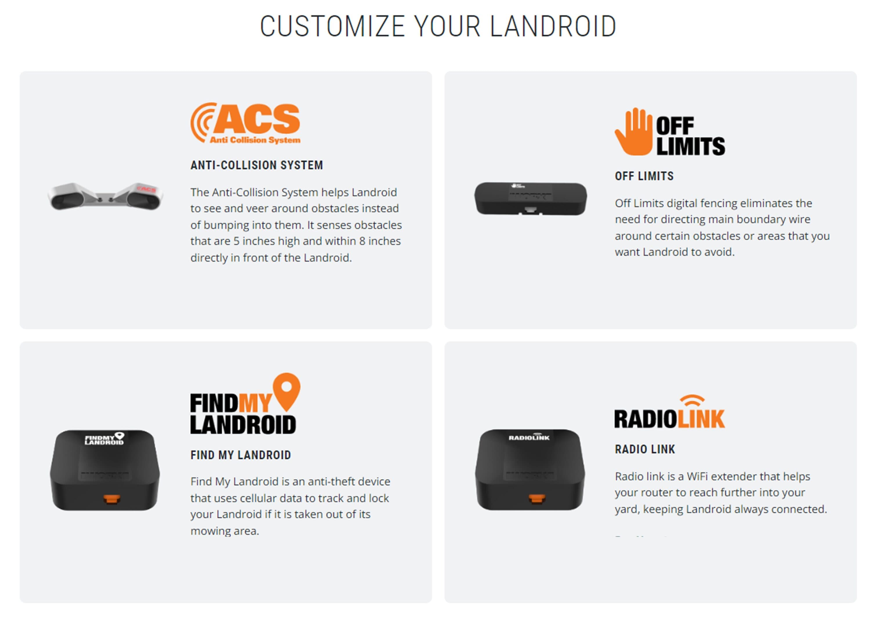 WORX 5pc LANDROID Outdoor Rated Wire Connectors in the Robotic