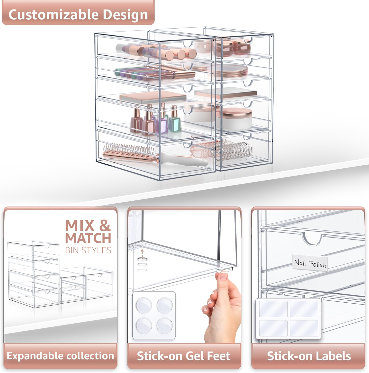 SORBUS 192405396267 Jewelry-Organization - View #4