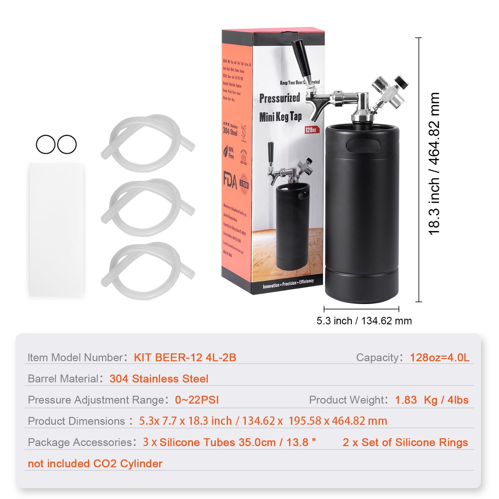 VEVOR SCMNPJTHSY1201850V0 Bev-Dispensers - View #7