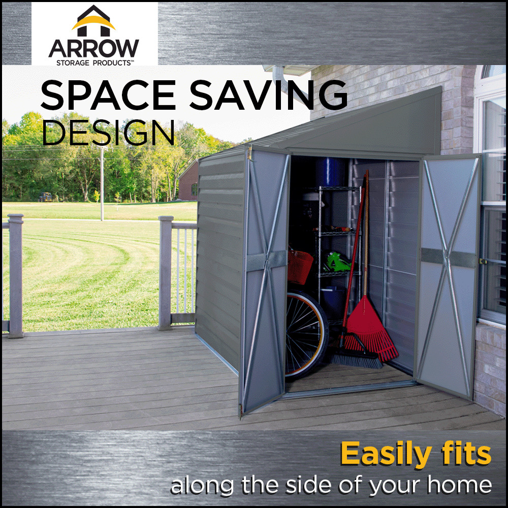 Arrow YS410-A Metal-Storage-Buildings-Sheds - View #6