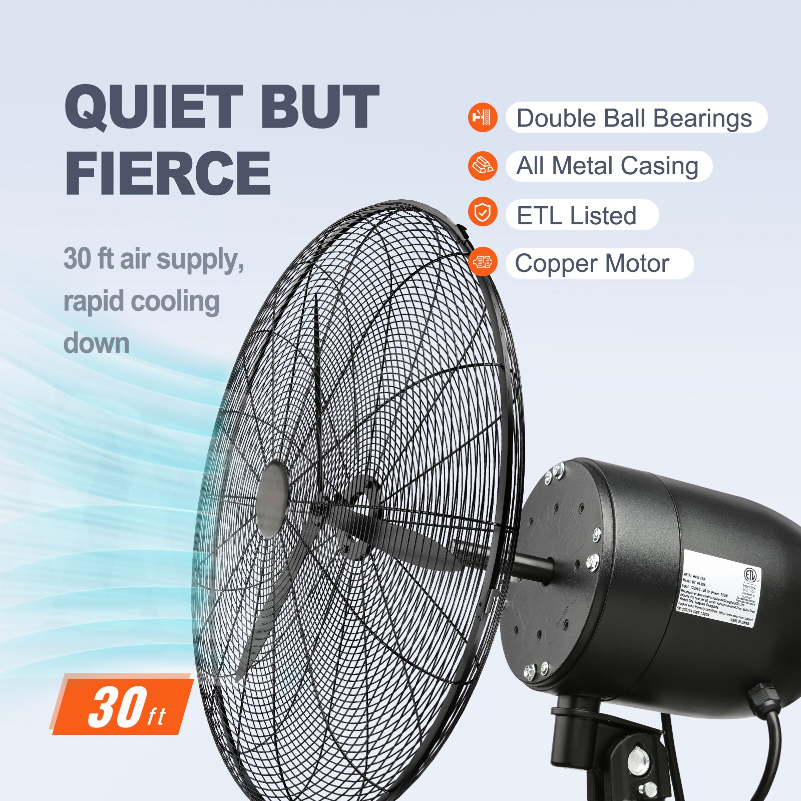 SVOPES SVOPESGYBGSFS00728V1 Wall-Mounted-Fans - View #5