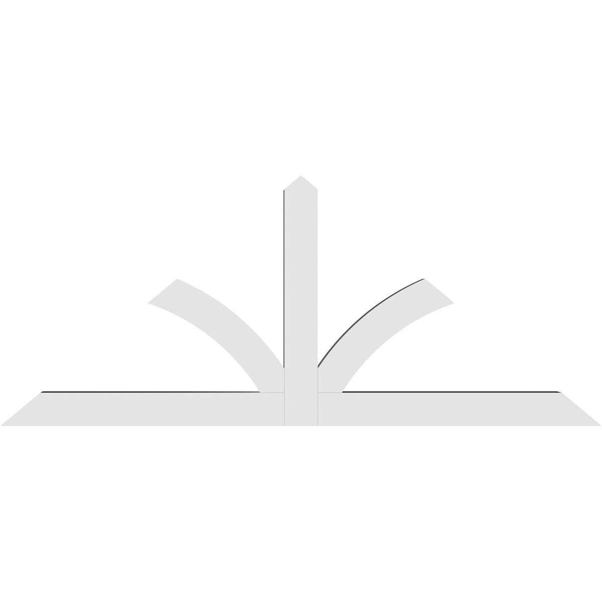 Ekena Millwork GBP072X30X0404RIC00 Exterior-Brackets-Braces - View #4