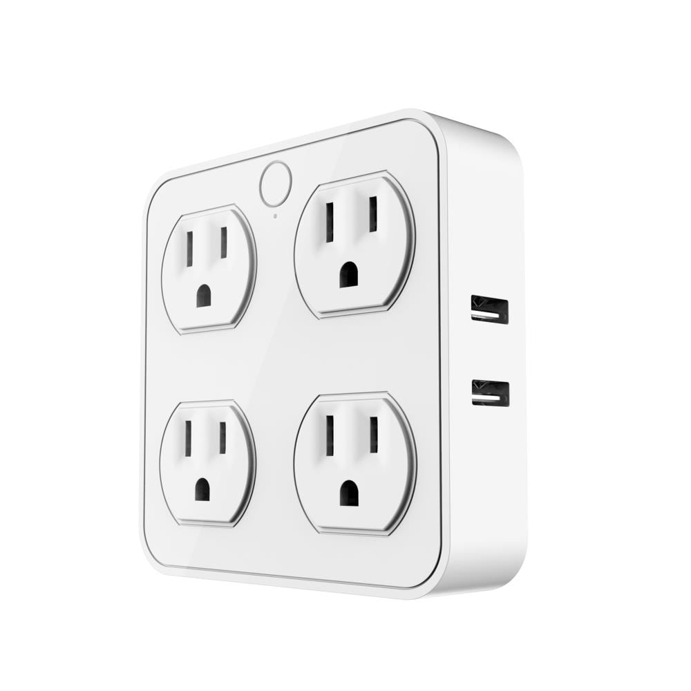 Philips WiFi Smart Plug 4-Outlet Grounded Tap Smart Select New In box