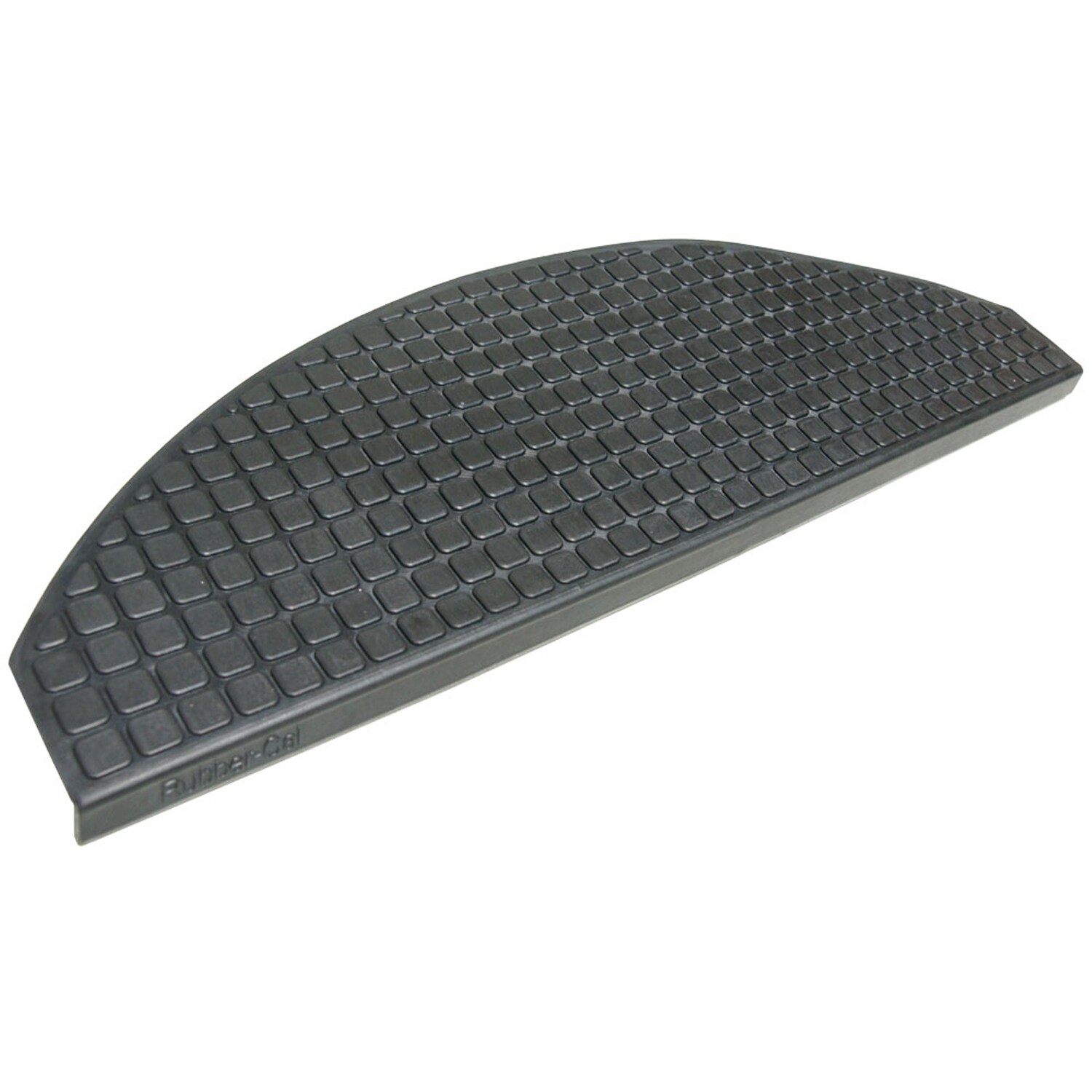 Rubber-Cal 6-Piece Regal Stair Treads Rubber Step Mats 9.75 by 29.75-Inch Black