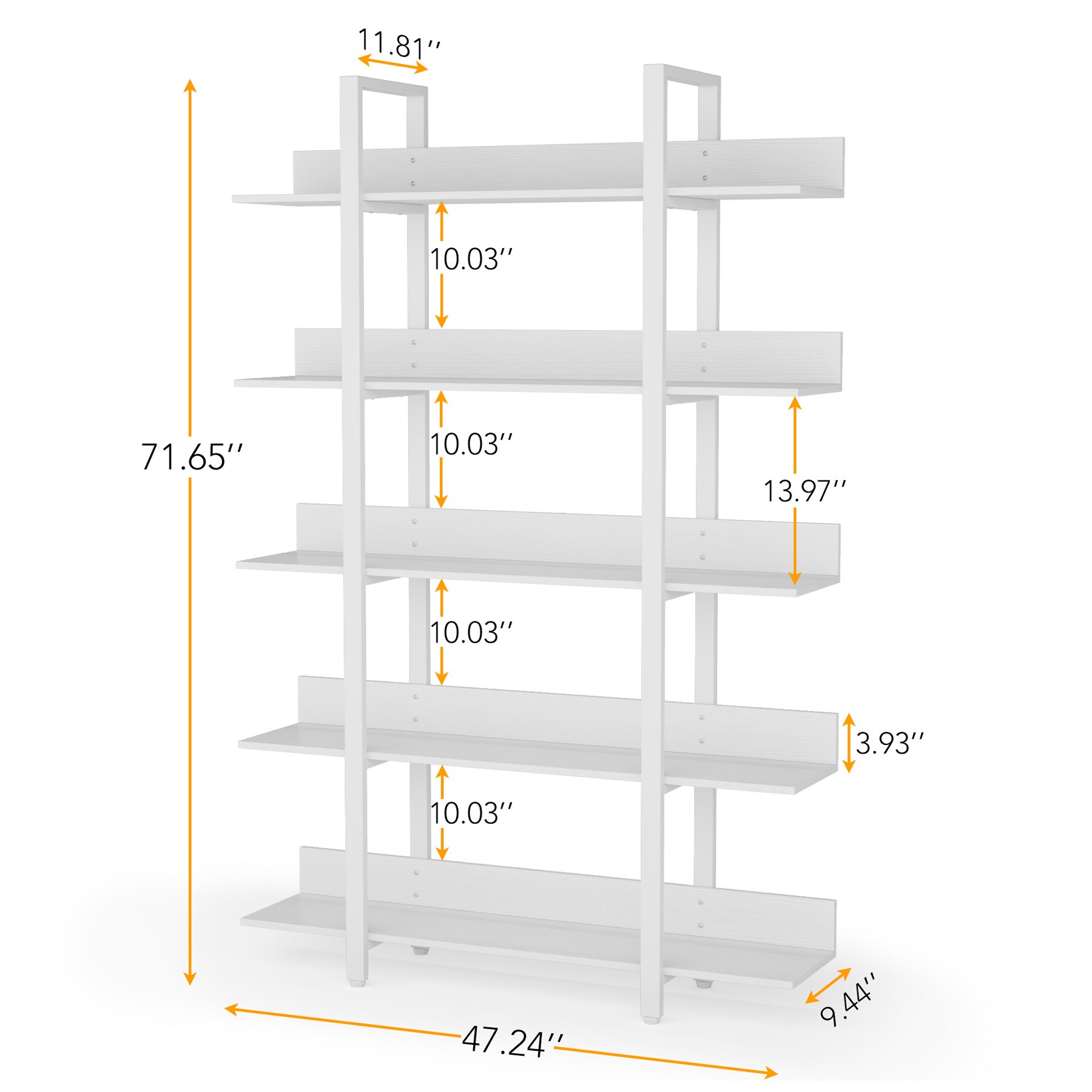 Tribesigns HOGA-F1566 bookcases - View #7