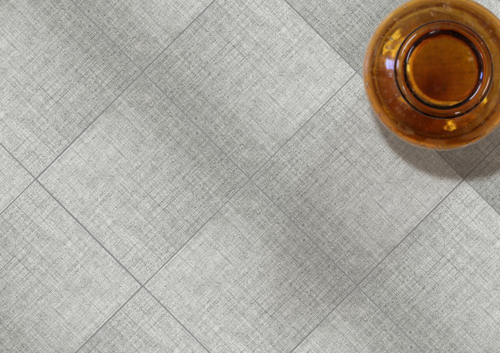 Emser CANVAS Tweed Porcelain Bullnose Tile (3-in x 12-in)