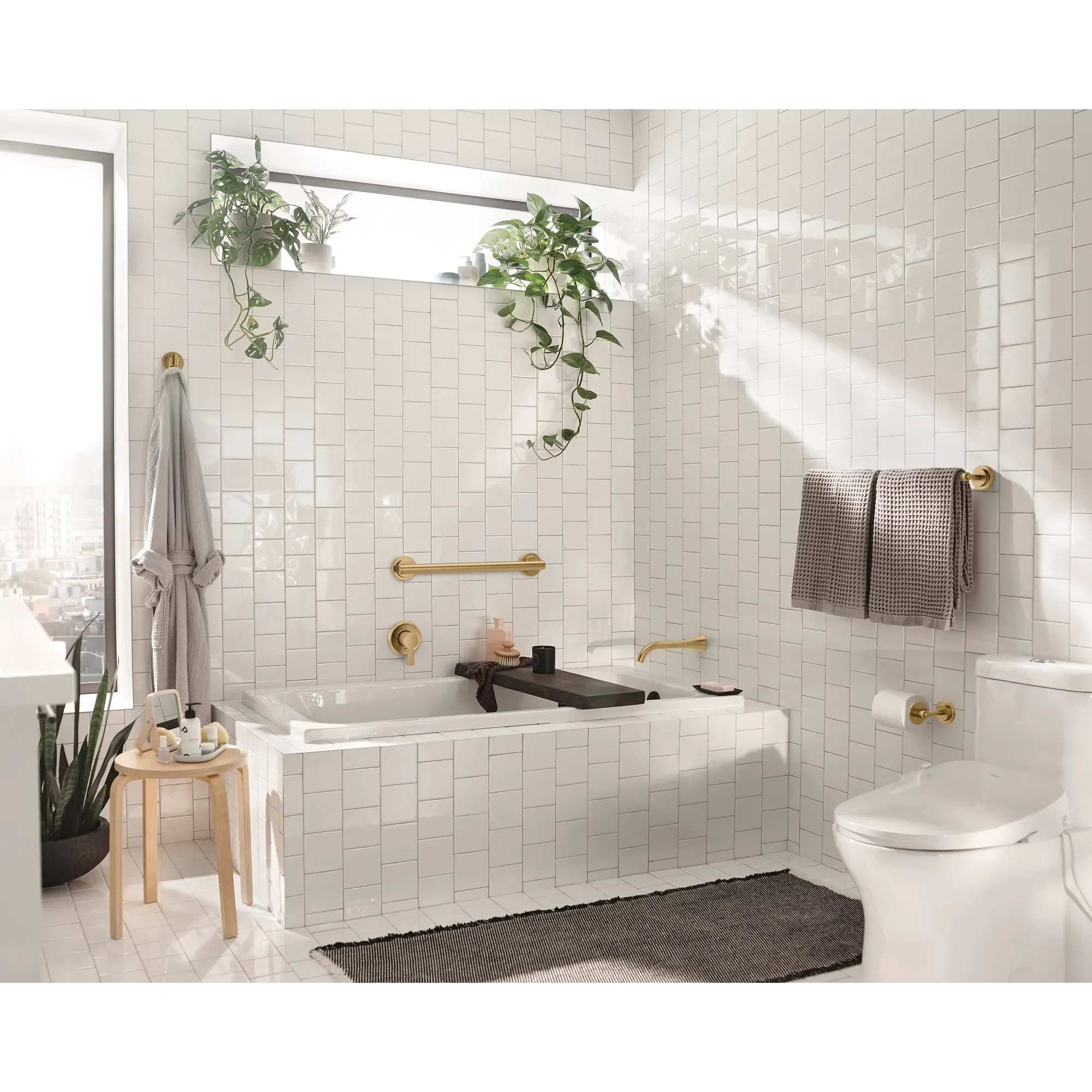 Moen WT430BZG Roman-Tub-Faucets - View #2
