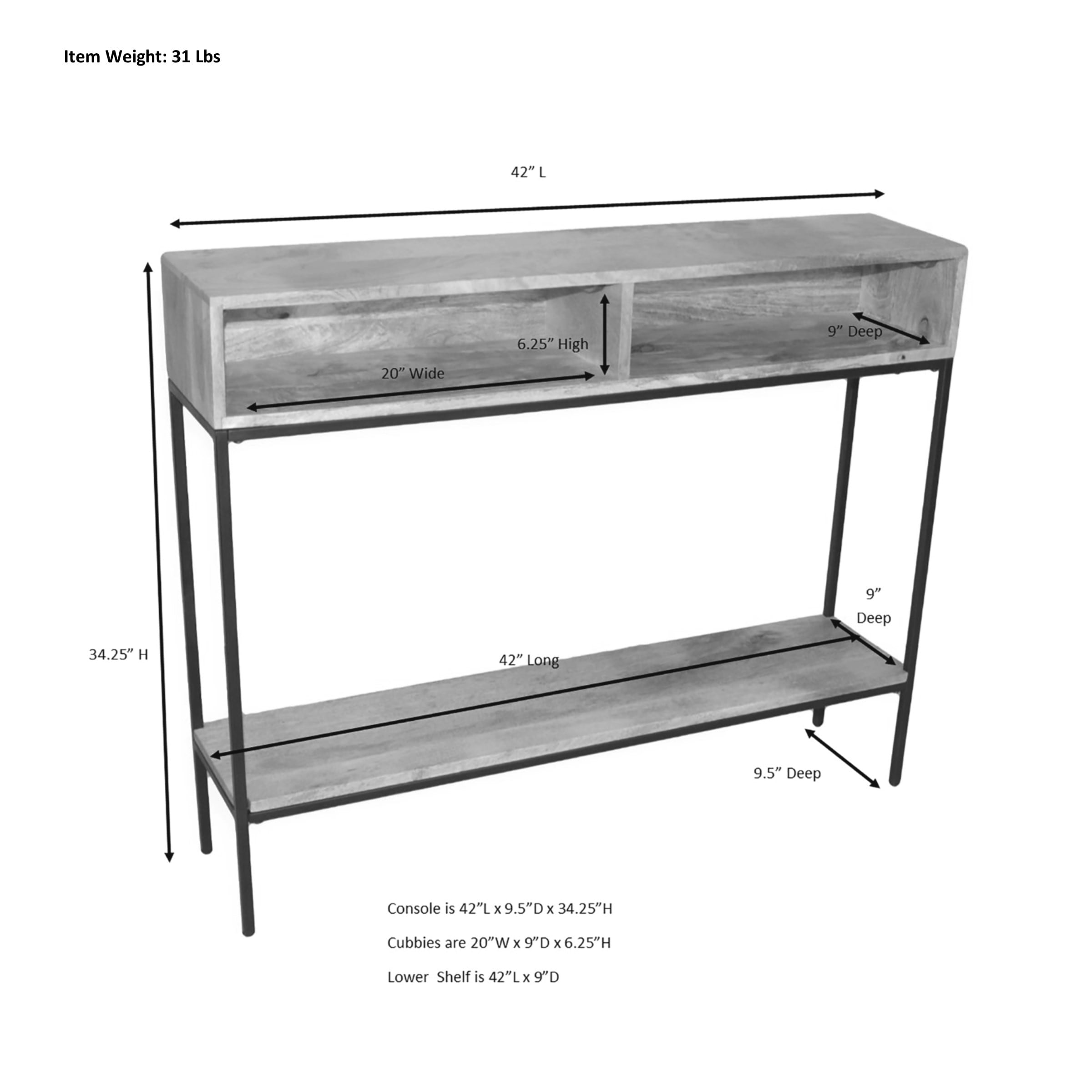Carolina Cottage CF4234CHETBK Console-Sofa-Tables - View #5