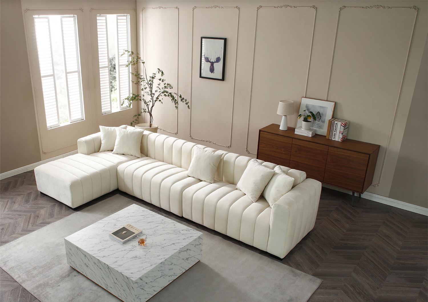 SINOFURN SYA090022GY Sofas-Loveseats - View #7