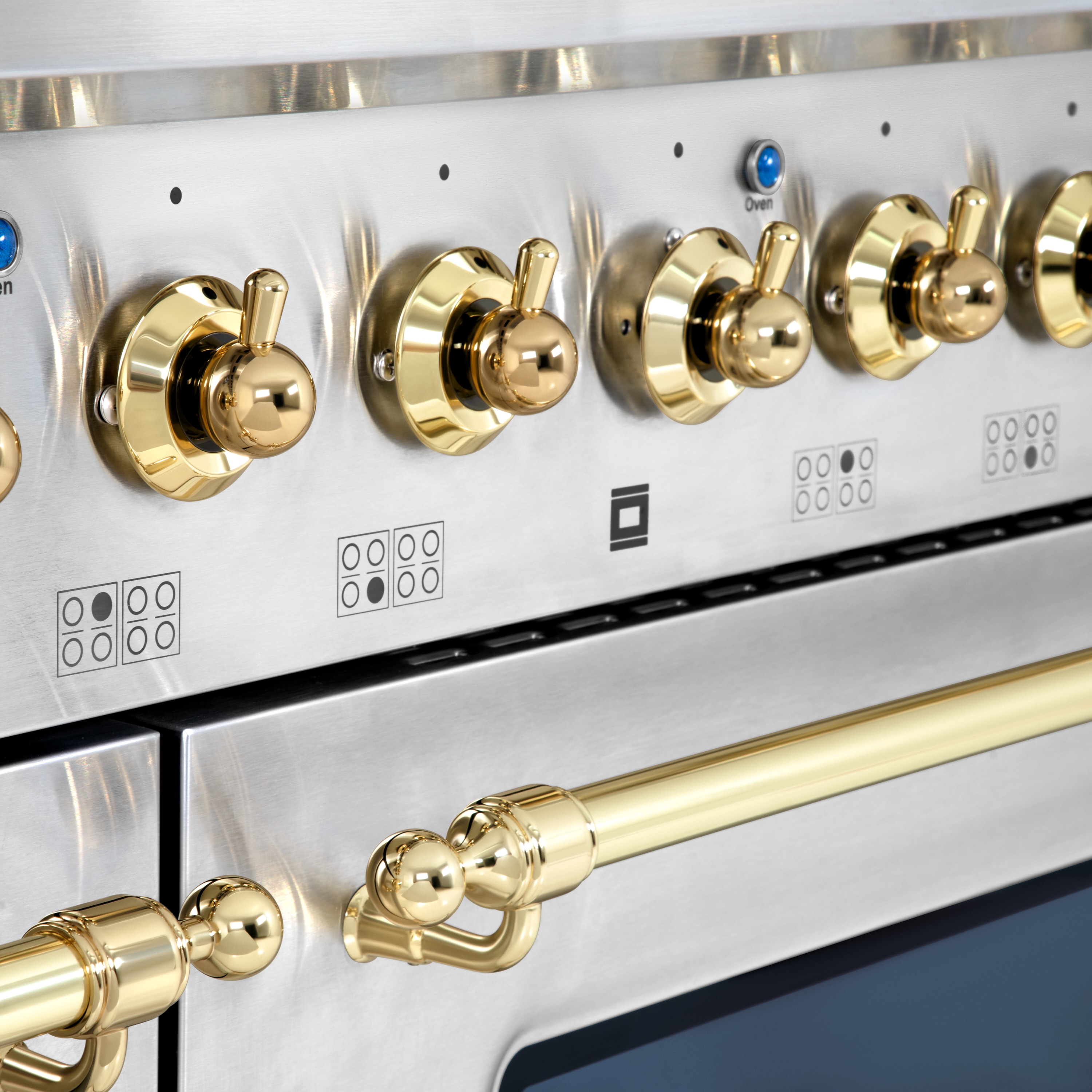 Hallman HCLRG48BSSS Double-Oven-Gas-Ranges - View #17