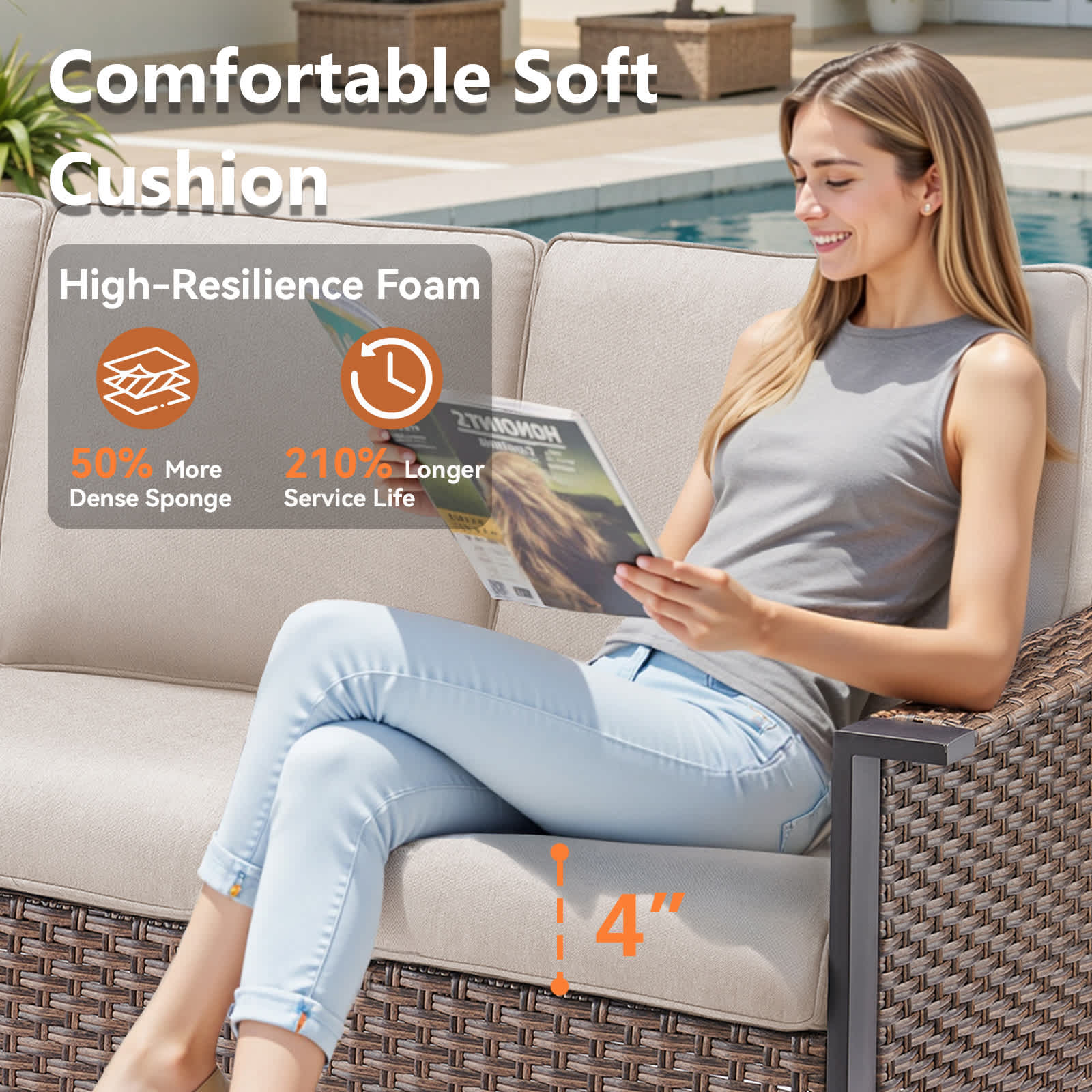 Rilyson LMSW202118BG Patio-Conversation-Sets - View #5