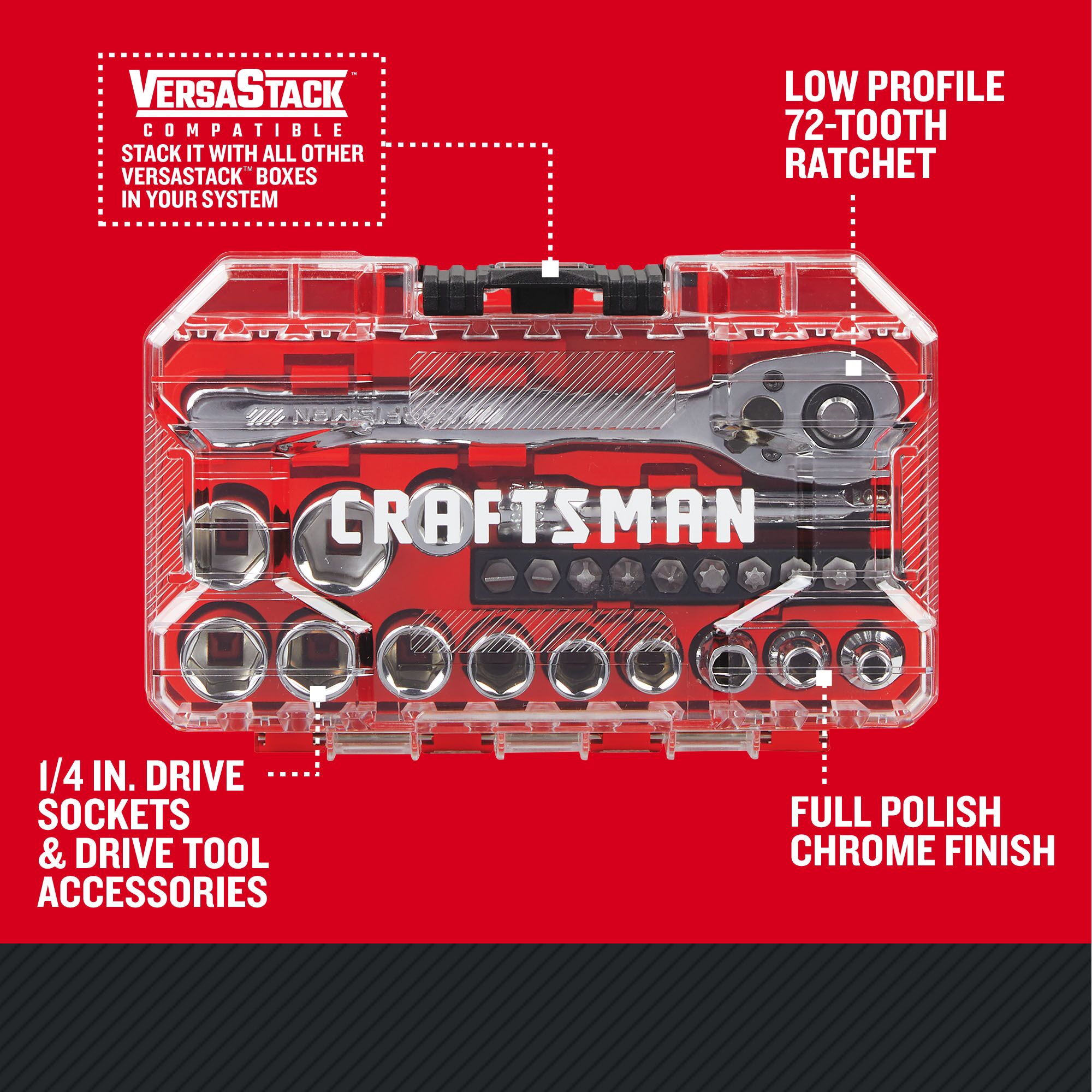 CRAFTSMAN CMMT12110LZ Mechanics-Tool-Sets - View #2