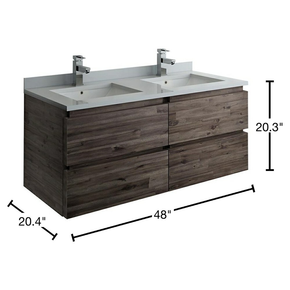 Fresca FCB31-2424ACA-CWH-U Bath-Vanity-Combo - View #15