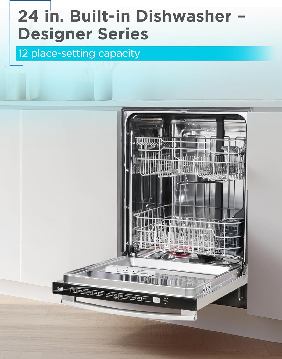 BLACK+DECKER BDW300MHS Builtin-Dish - View #2