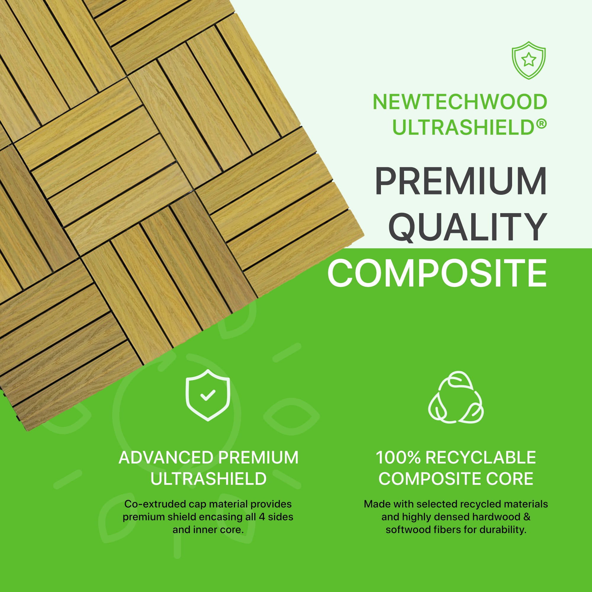NewTechWood US-QD-ZX-OK Deck-Tiles - View #4