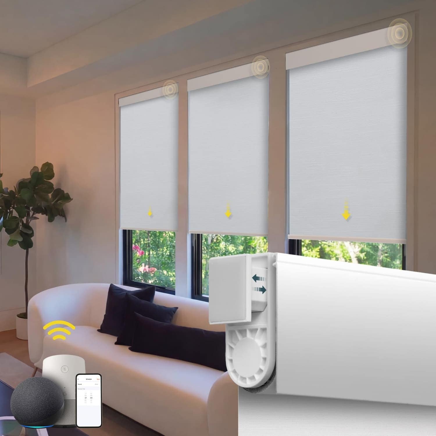 OGETFUUR Fabric Window Treatments at Lowes.com