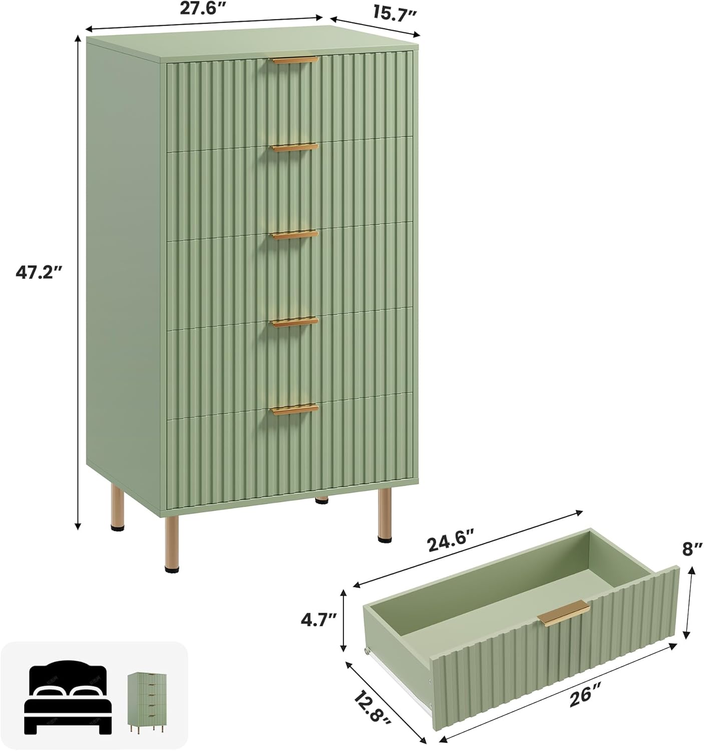 Qeetex GG-W546F094 dressers - View #2