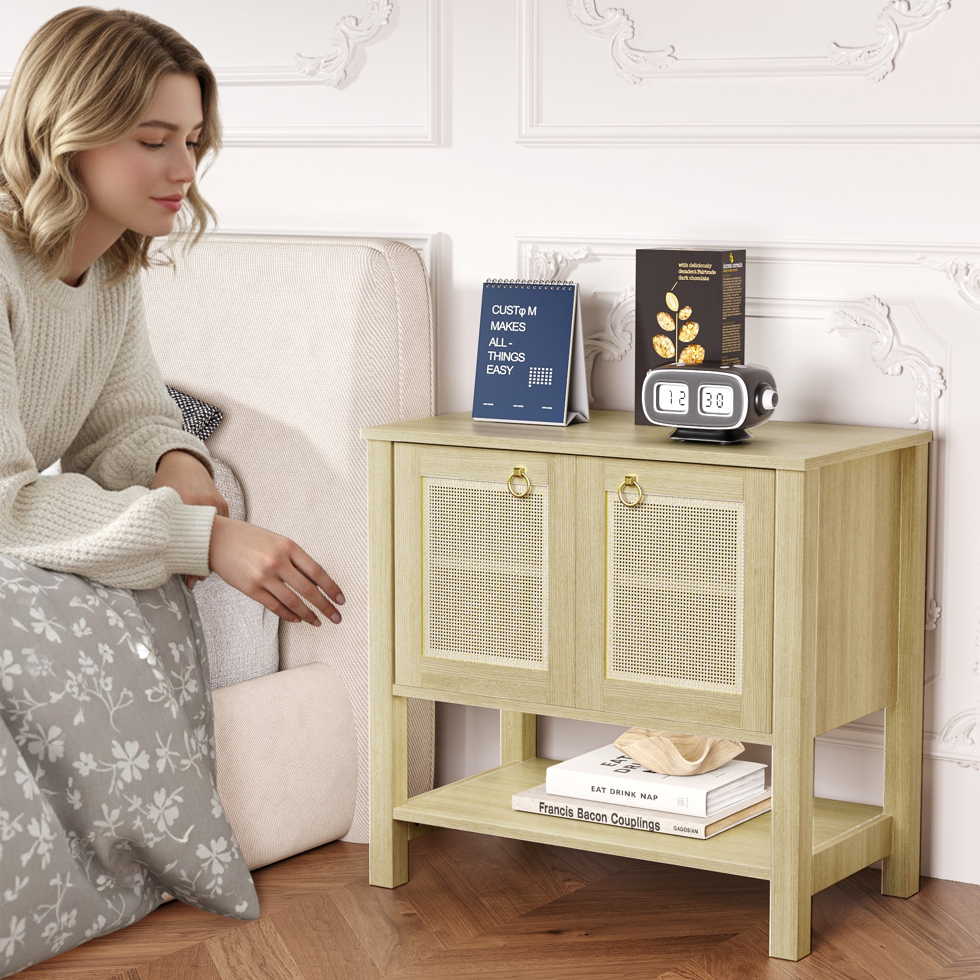 LOVMOR SF-Y-CTG-WHITE nightstands - View #3