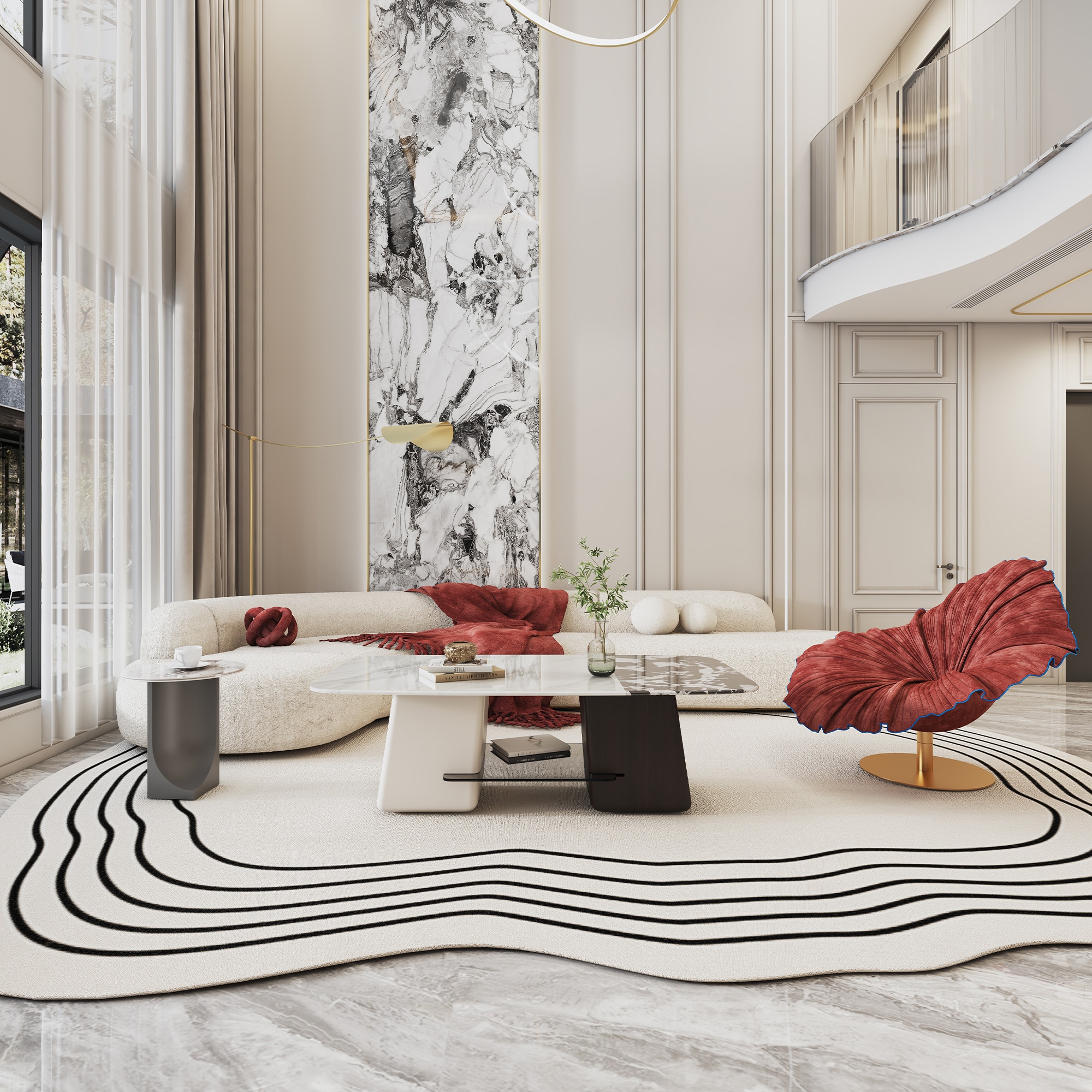 Oizaye DB-GHCT966 Coffee-Tables - View #6