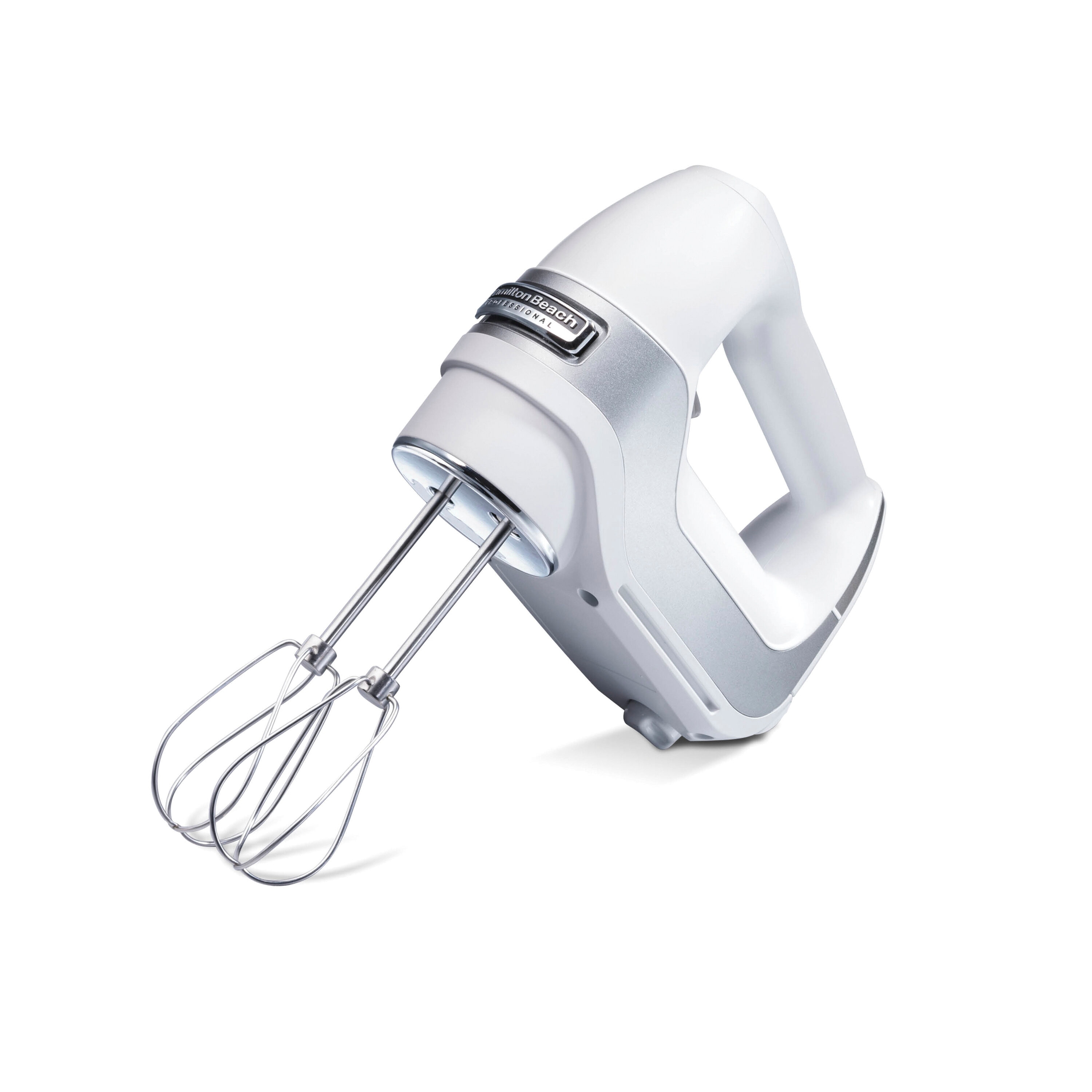 Hamilton Beach Professional 62652 5 -Speed Hand Mixer with Storage ( white )