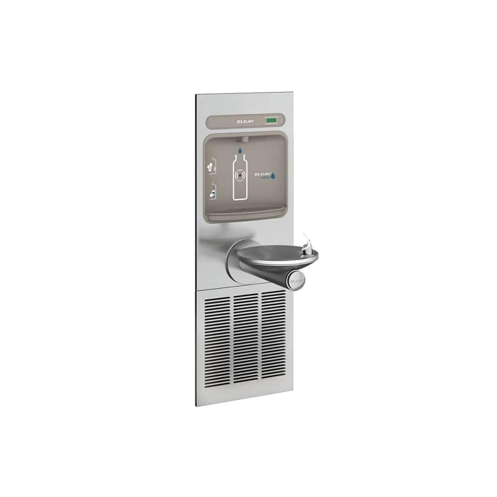 Elkay -  EZWSERPBM8K EZH2O 5518 Inch Wall Mounted ADA Indoor Rated Dual Station Bottle Filler Fou...