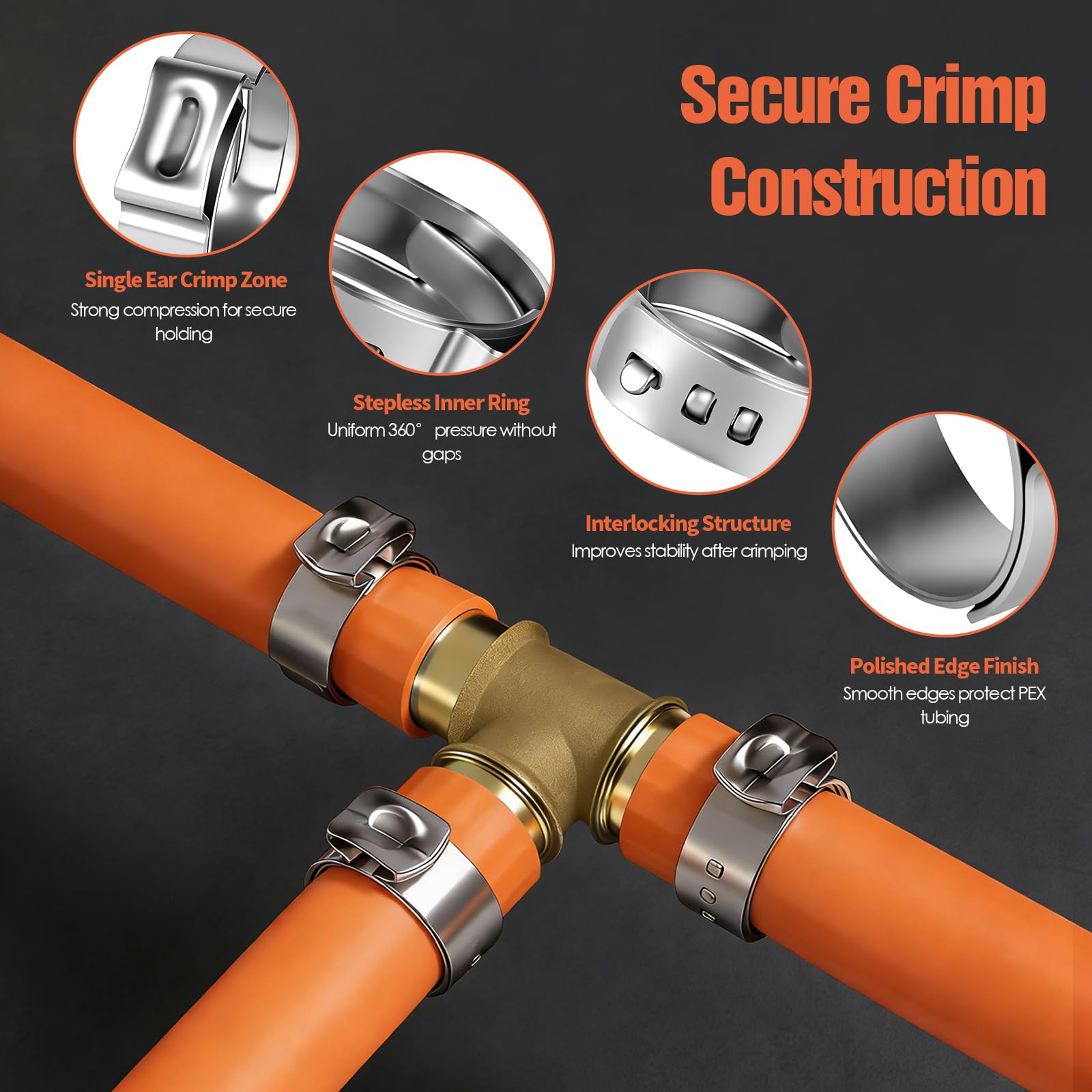 Misopily LMS0817M380 Pex-Crimp-Fittings - View #3