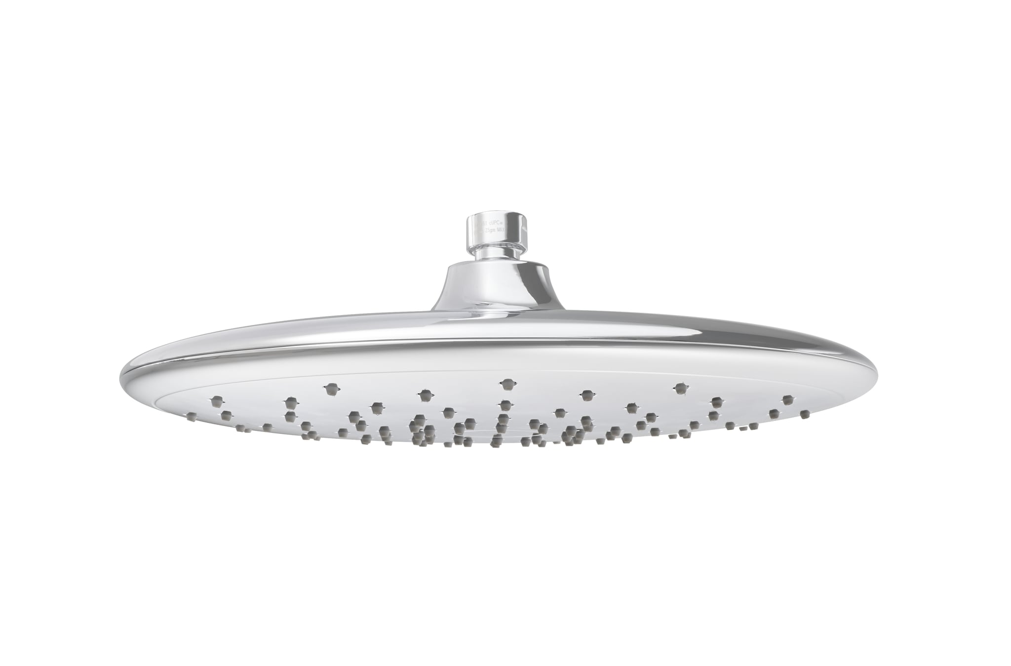 Polished Chrome 11-inch Adjustable Rain Shower Head