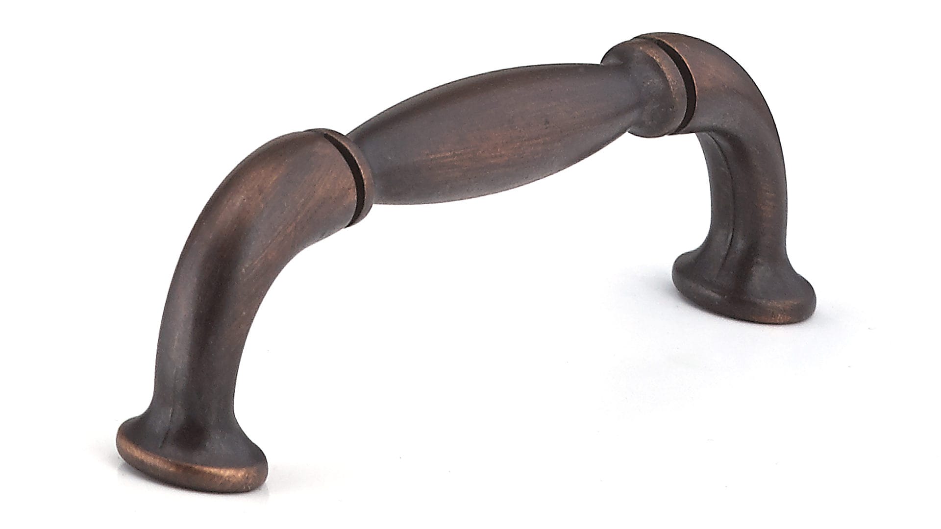 Richelieu BP2373796BORB Hudson 3-3/4-in , 96mm Center to Center Brushed Oil-Rubbed Bronze Cylindrical Handle