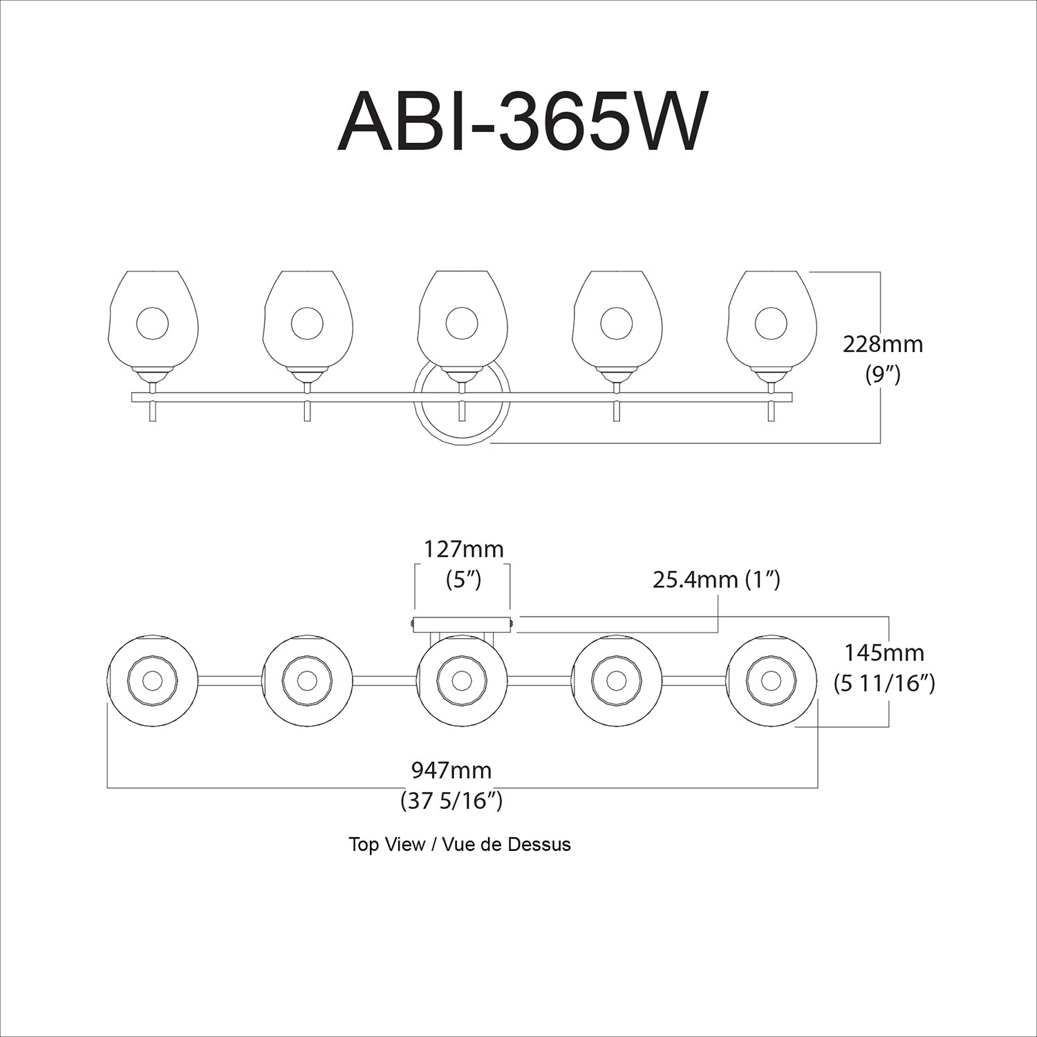 Dainolite ABI-365W-PC b089995 - View #4