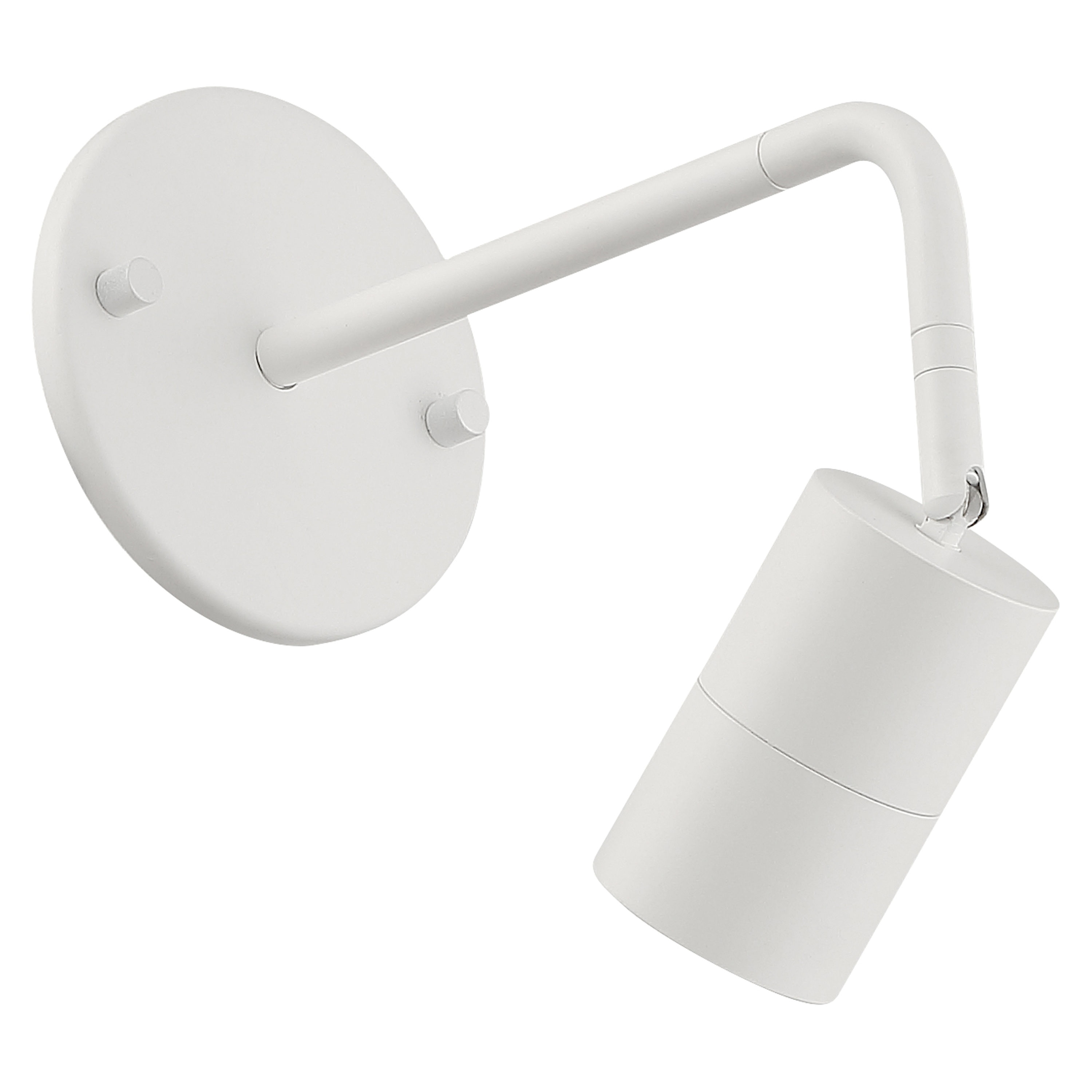 Access Lighting 72010LEDDLP-MWH Cafe 2.5-in W 1 -Light Matte White Transitional Wall Sconce